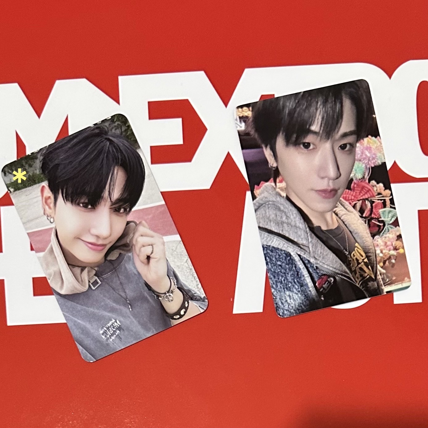 BOYNEXTDOOR 兩張不拆 明宰鉉 pb專卡 小作文卡 李常赫yzy2.0