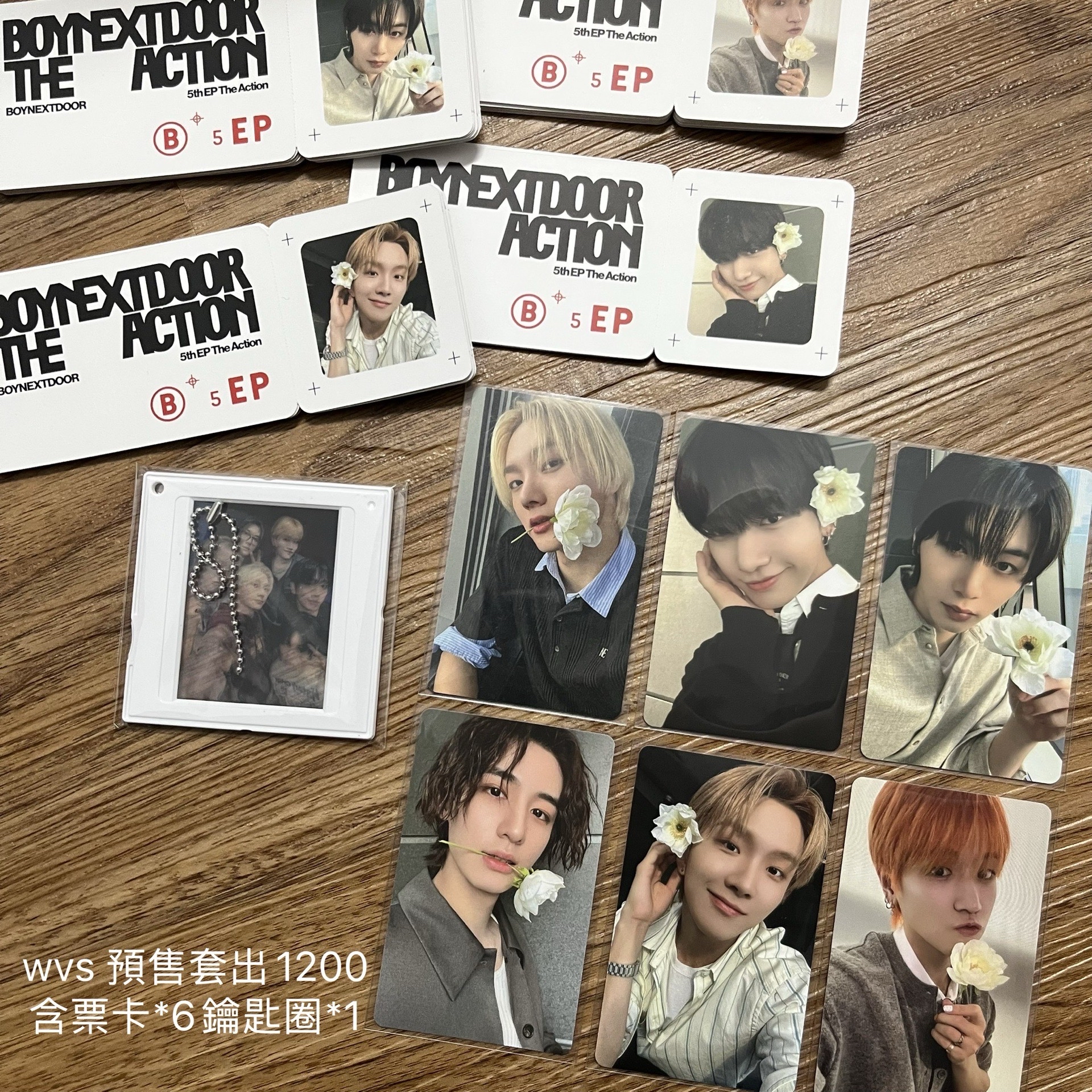 The Action wvs 預售特典卡