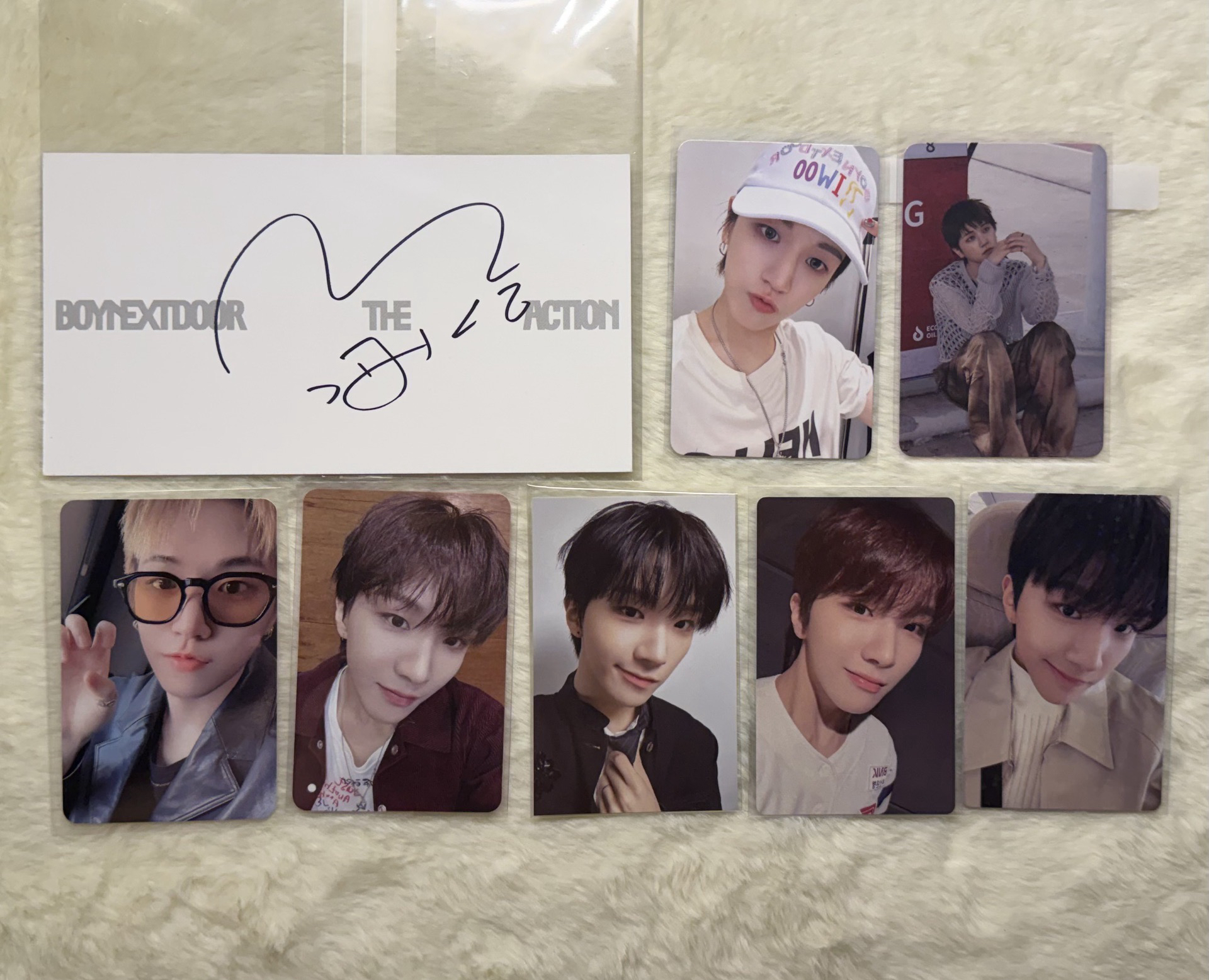 ✨【明宰鉉單封親簽卡｜墨水充足 ｜含綁默認廠損】✨