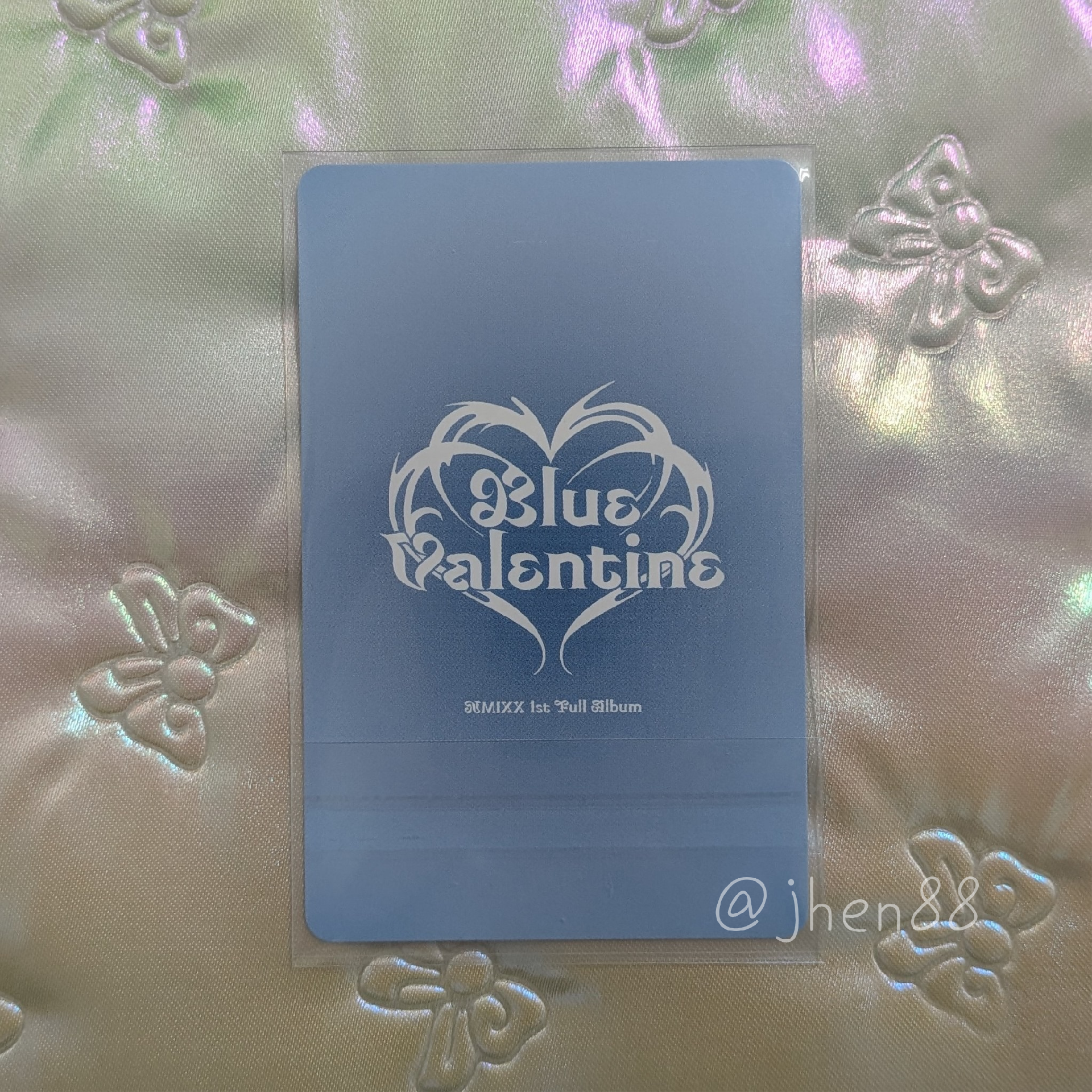 ➕正規一 專輯卡 黑膠Blue ver. 莉