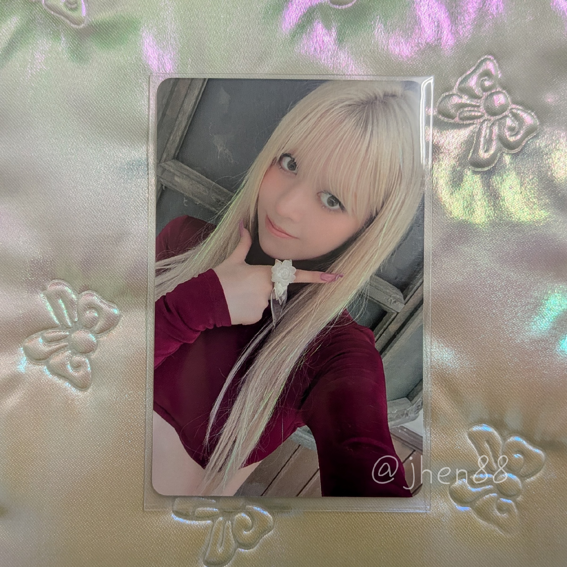 ➕ 正規一 專輯卡 電子專 Valentine ver. 莉