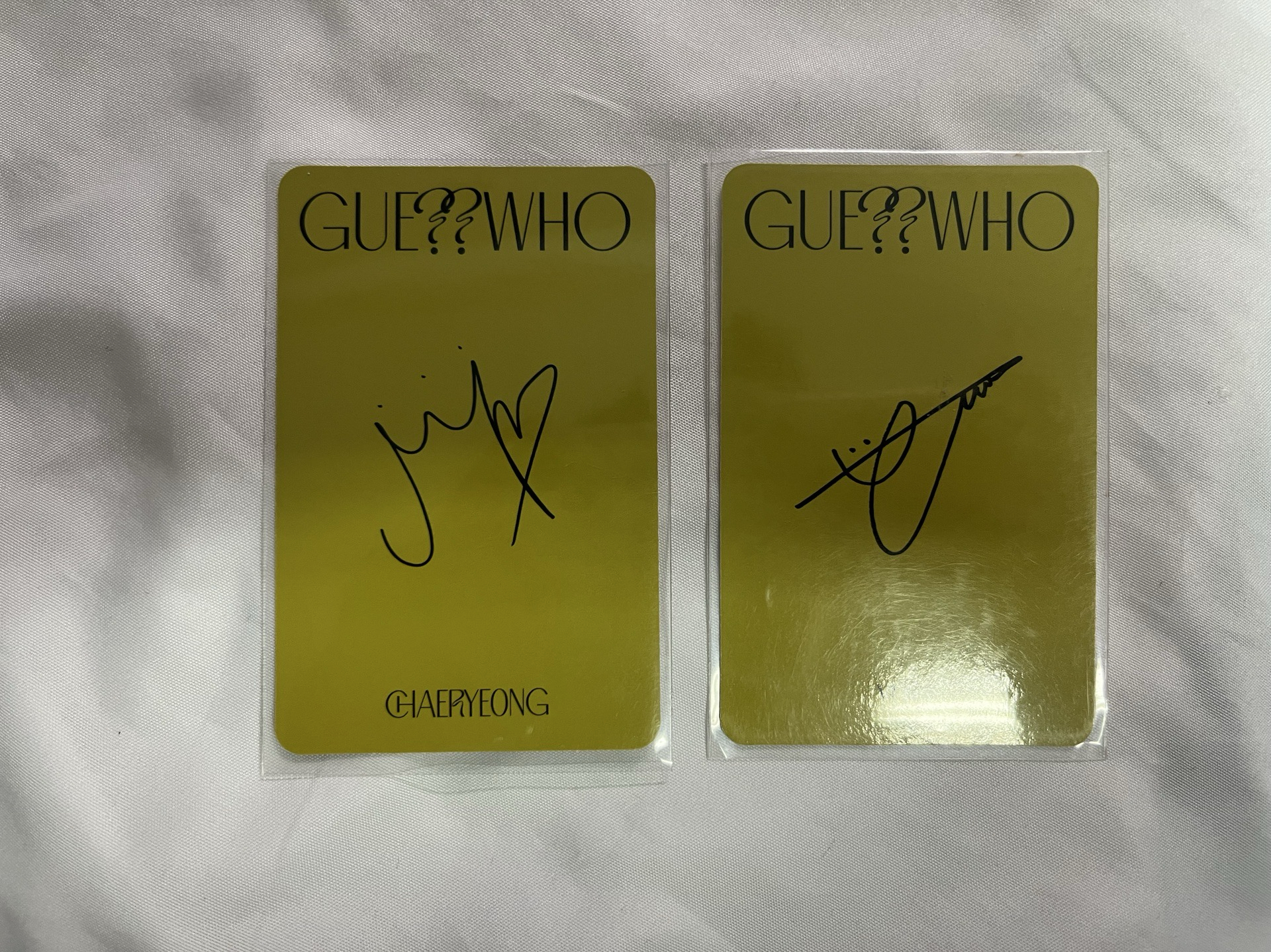 GUESS WHO 彩領 有娜 專卡