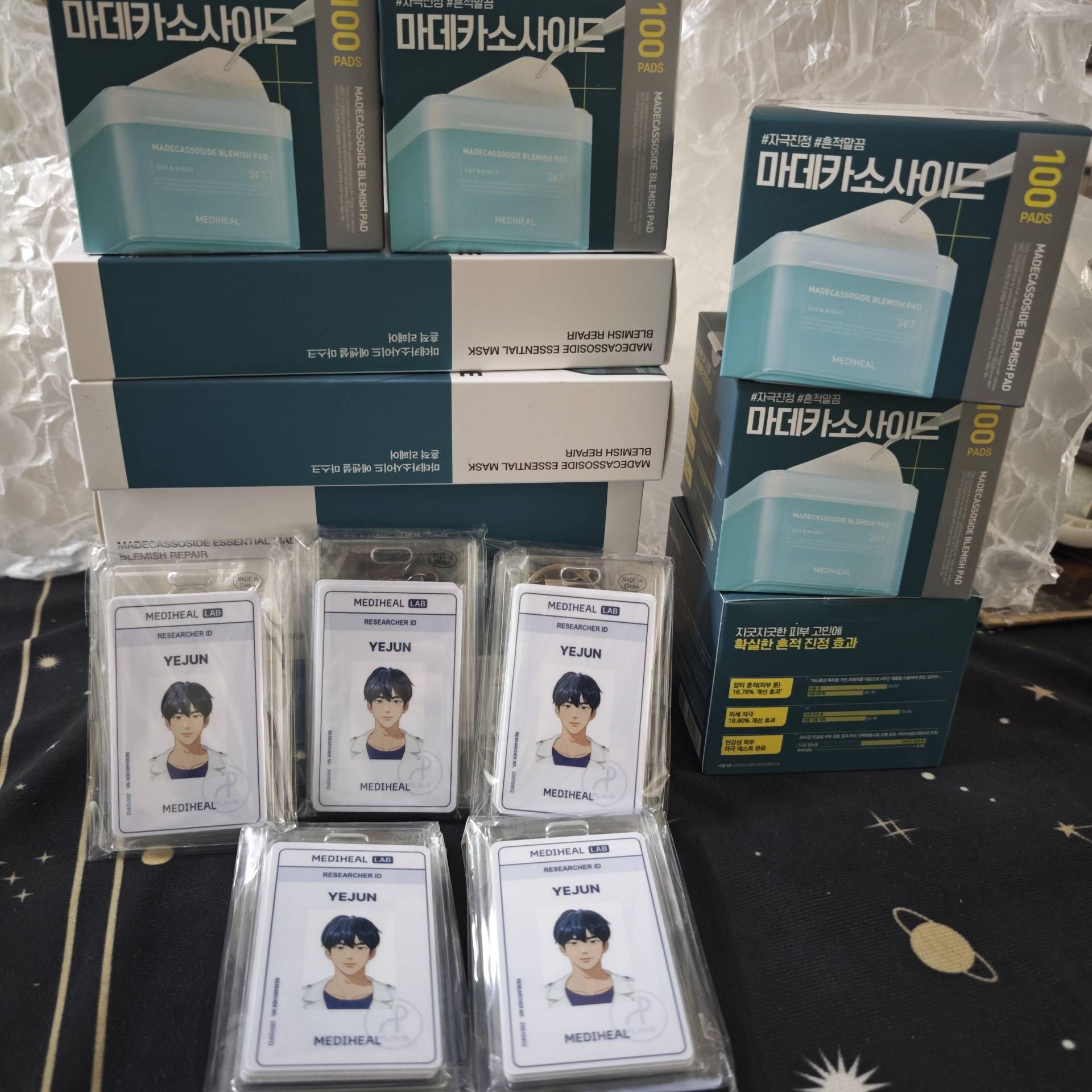 Mediheal | 研究員證件組+積雪草棉片