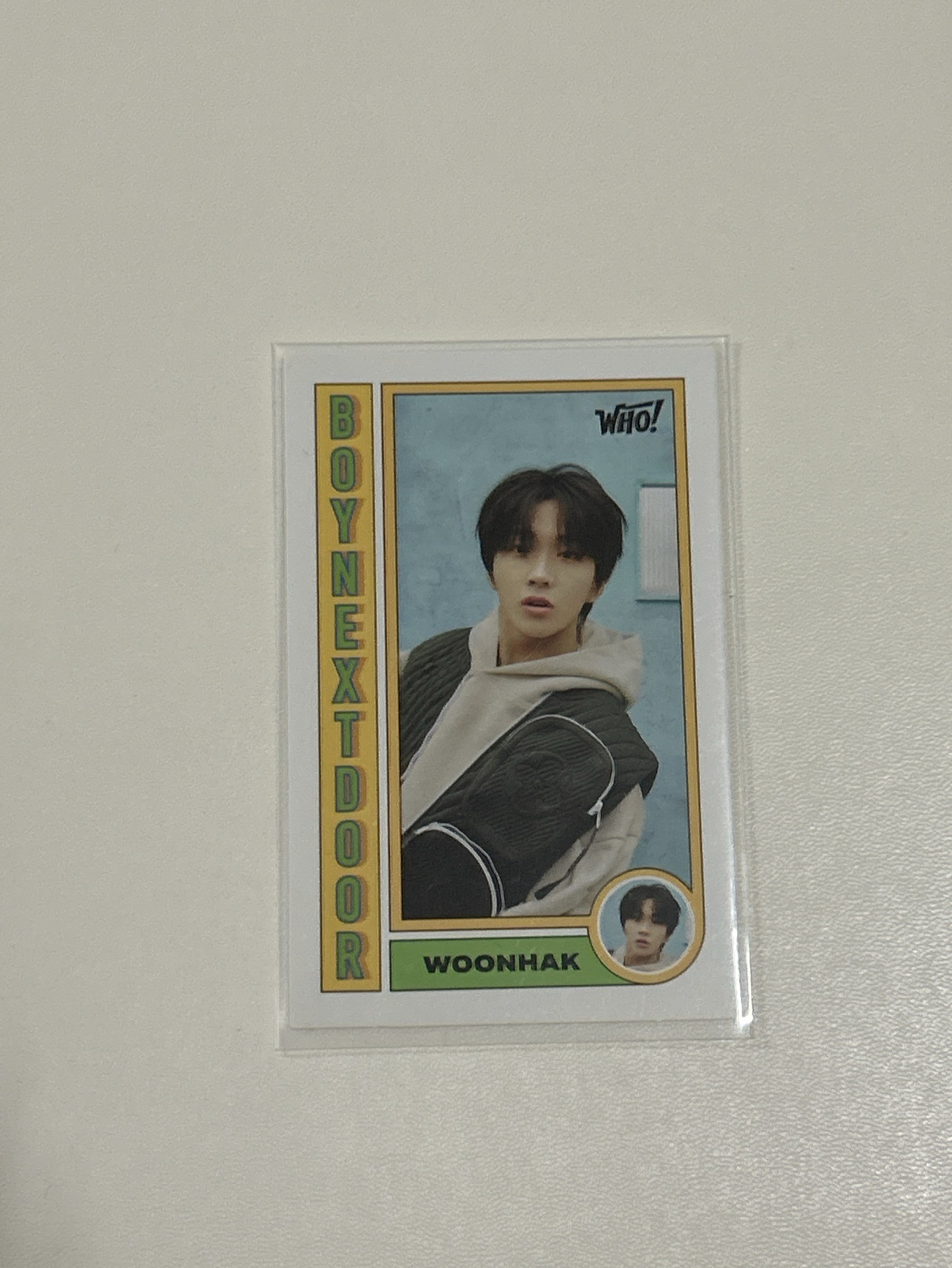 WHO! 電子專 介紹卡 金雲鶴