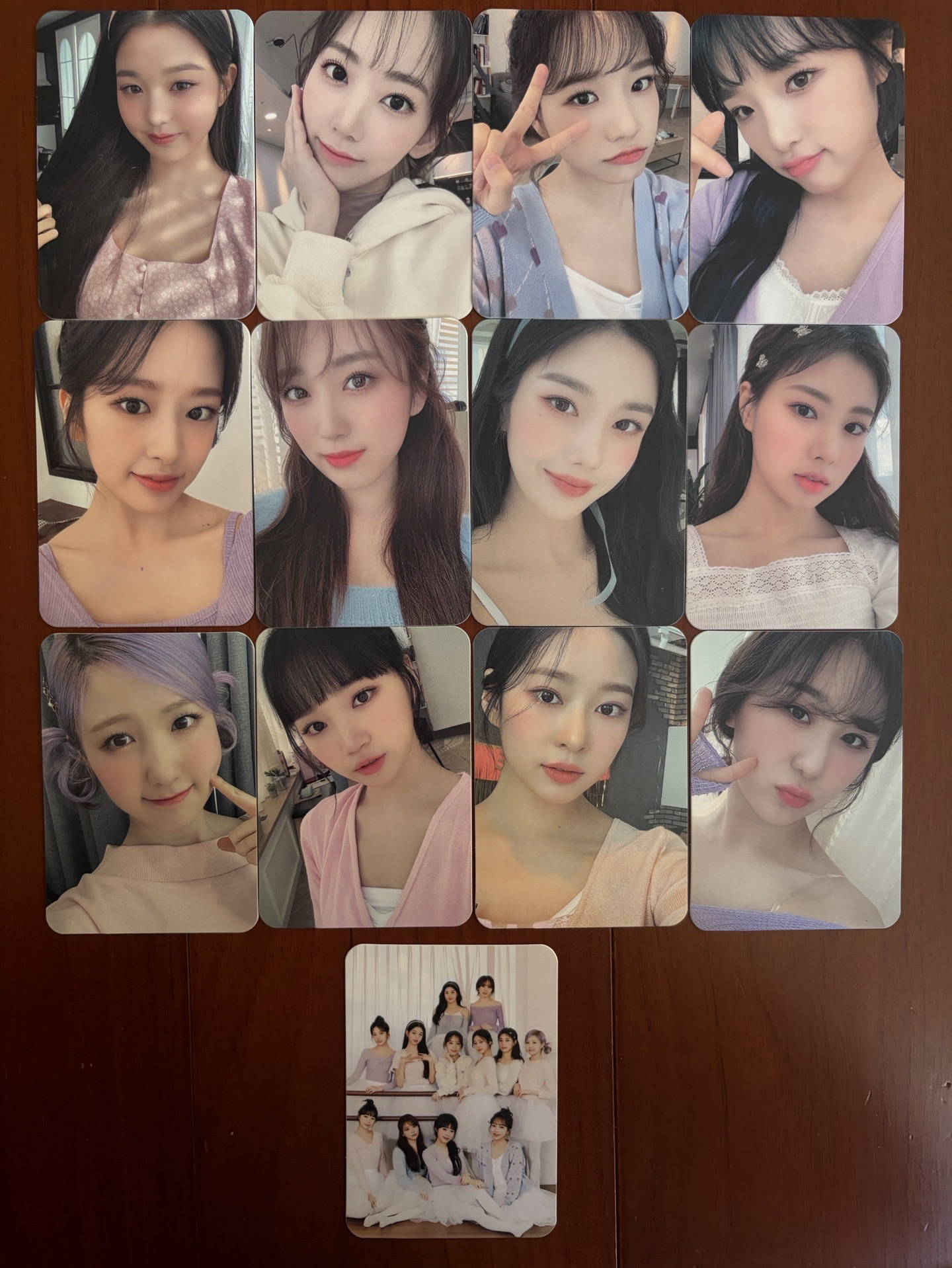 IZ*ONE 新DICON 雜誌卡 芭蕾 系列 團封