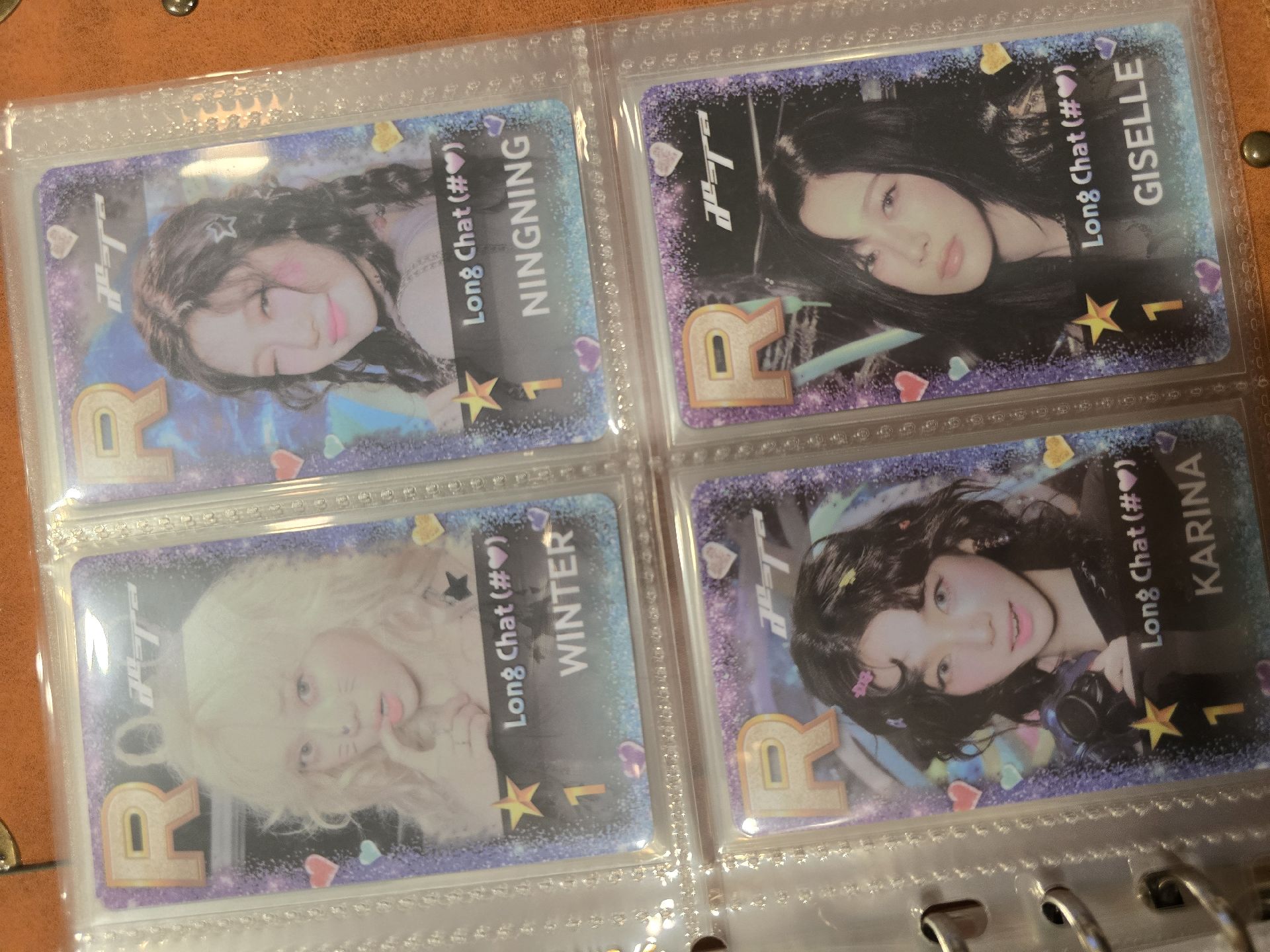 aespa long chat 遊戲卡 夏日遊戲卡