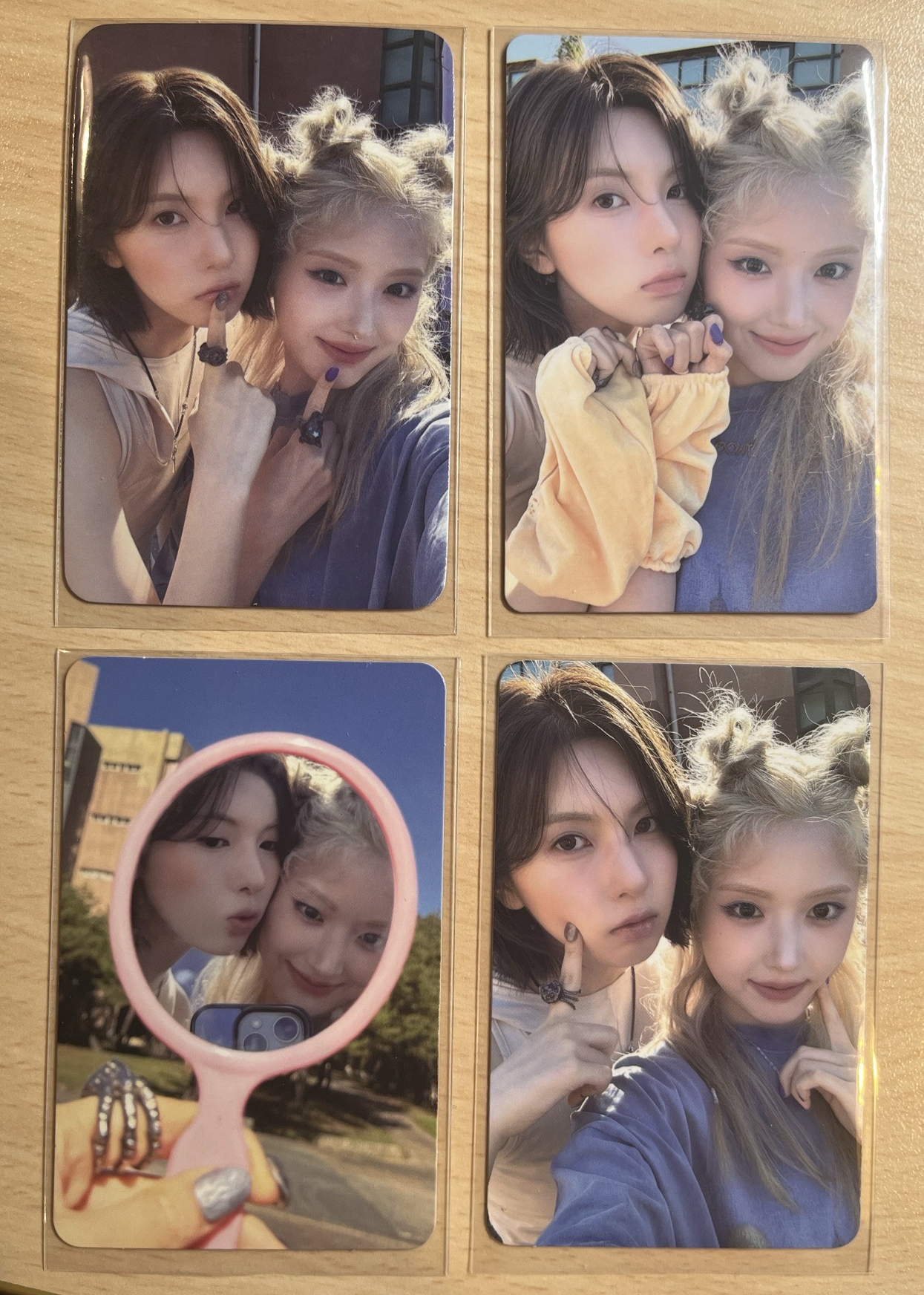 (四張合售)STICK OUT 裴友雙人卡