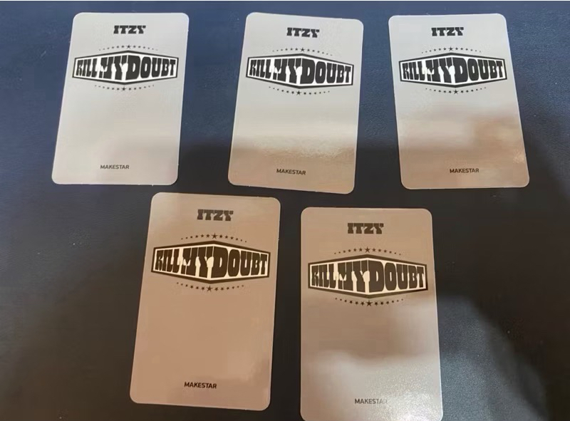 售 ITZY 迷你七輯 "KILL MY DOUBT"Makestar 通路特典小卡 成套 MS