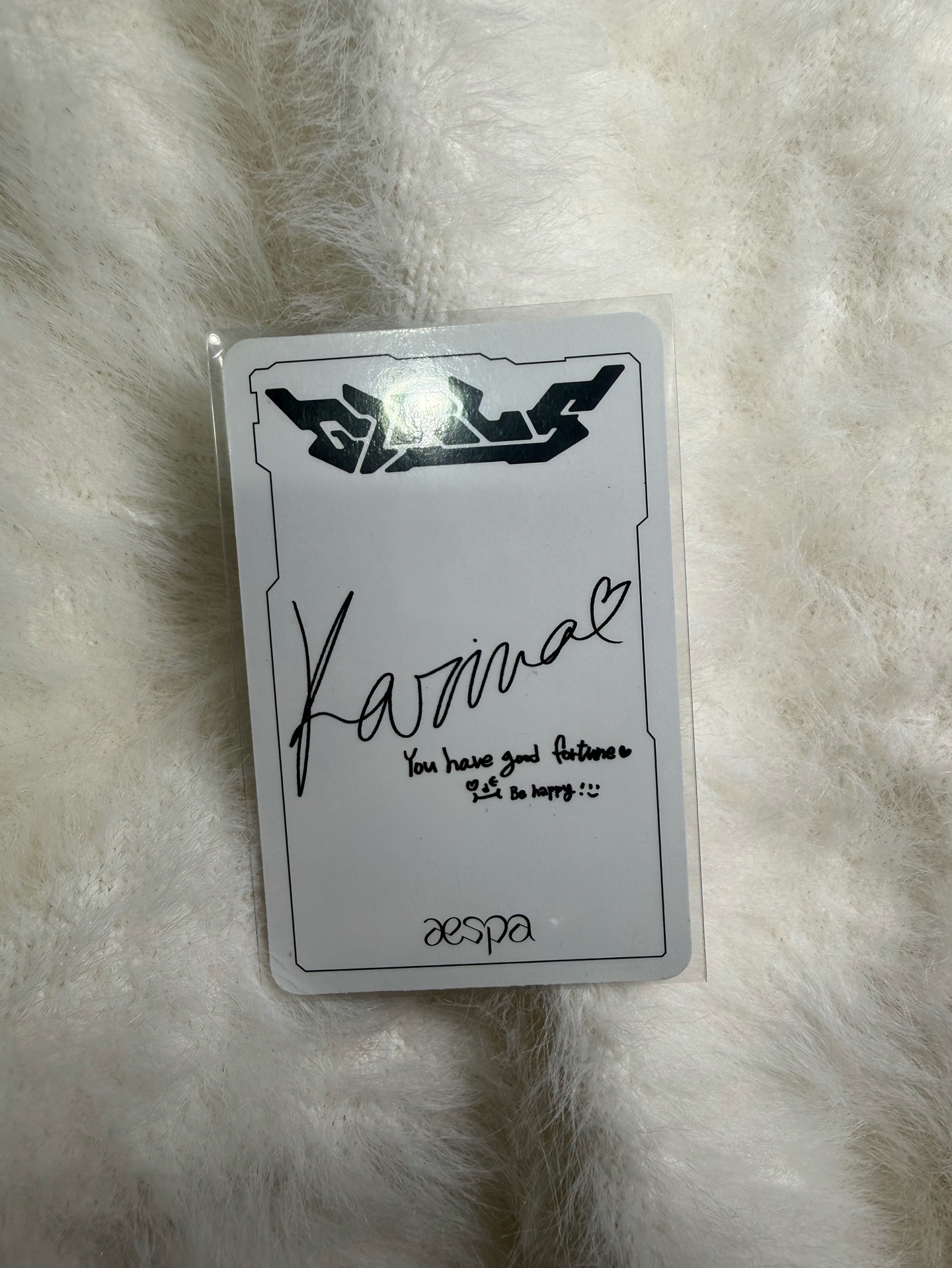 aespa Karina 藍天白雲柚