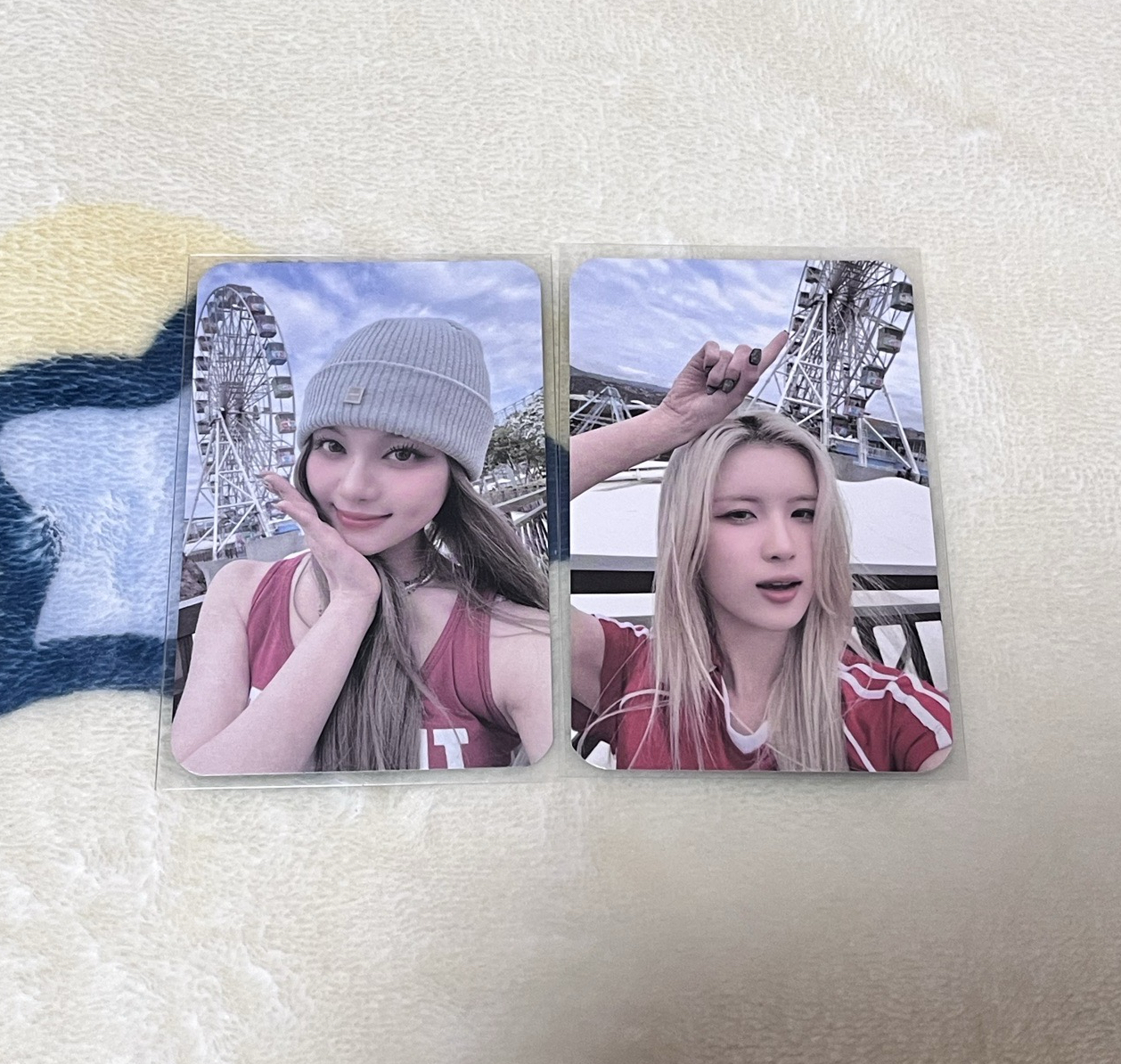 ❤️💙星動樂園入場卡 摩天輪毓、媛