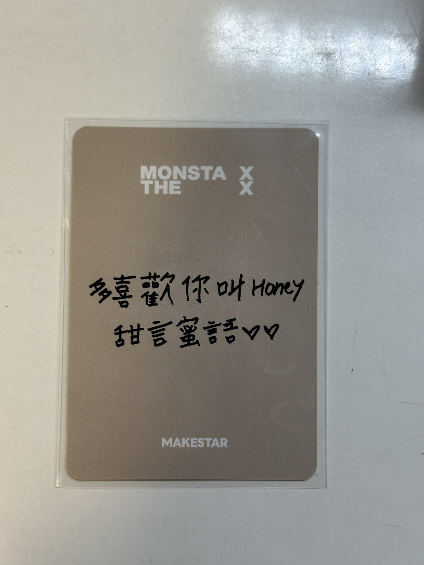 MONSTA X THE X ms特典卡 周憲