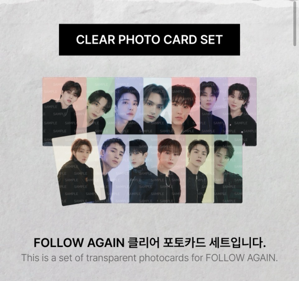 Seventeen Follow Again 透卡組