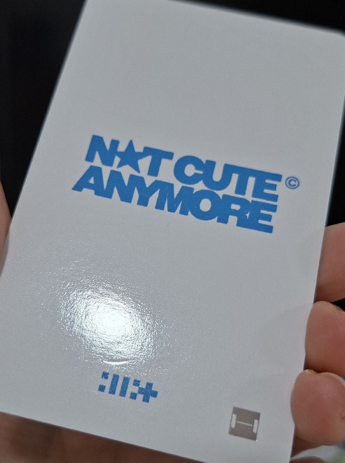 NOT CUTE ANYMORE wm 幸運卡玧