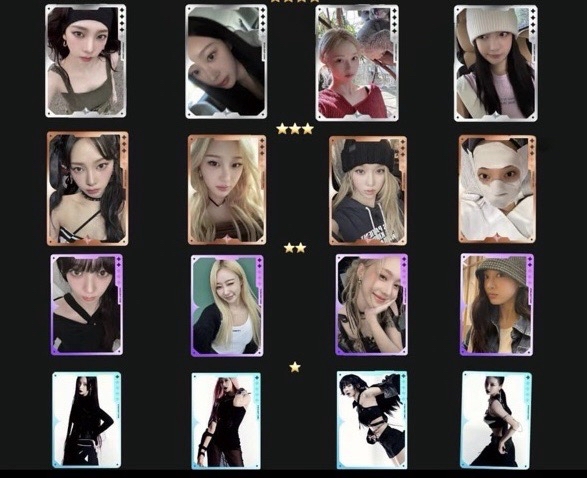 Whiplash QQ音樂星光卡 一到四星全員