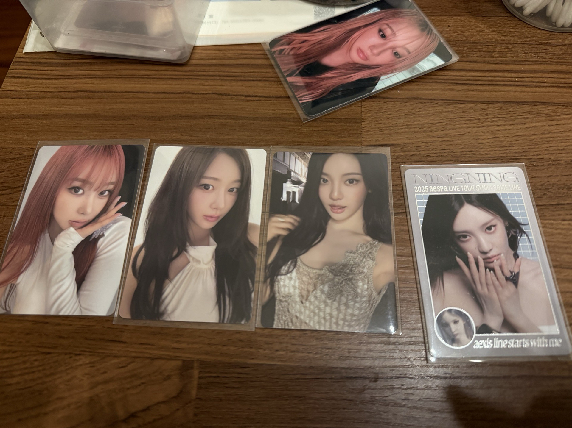 aespa三巡隨機卡  拆卡版