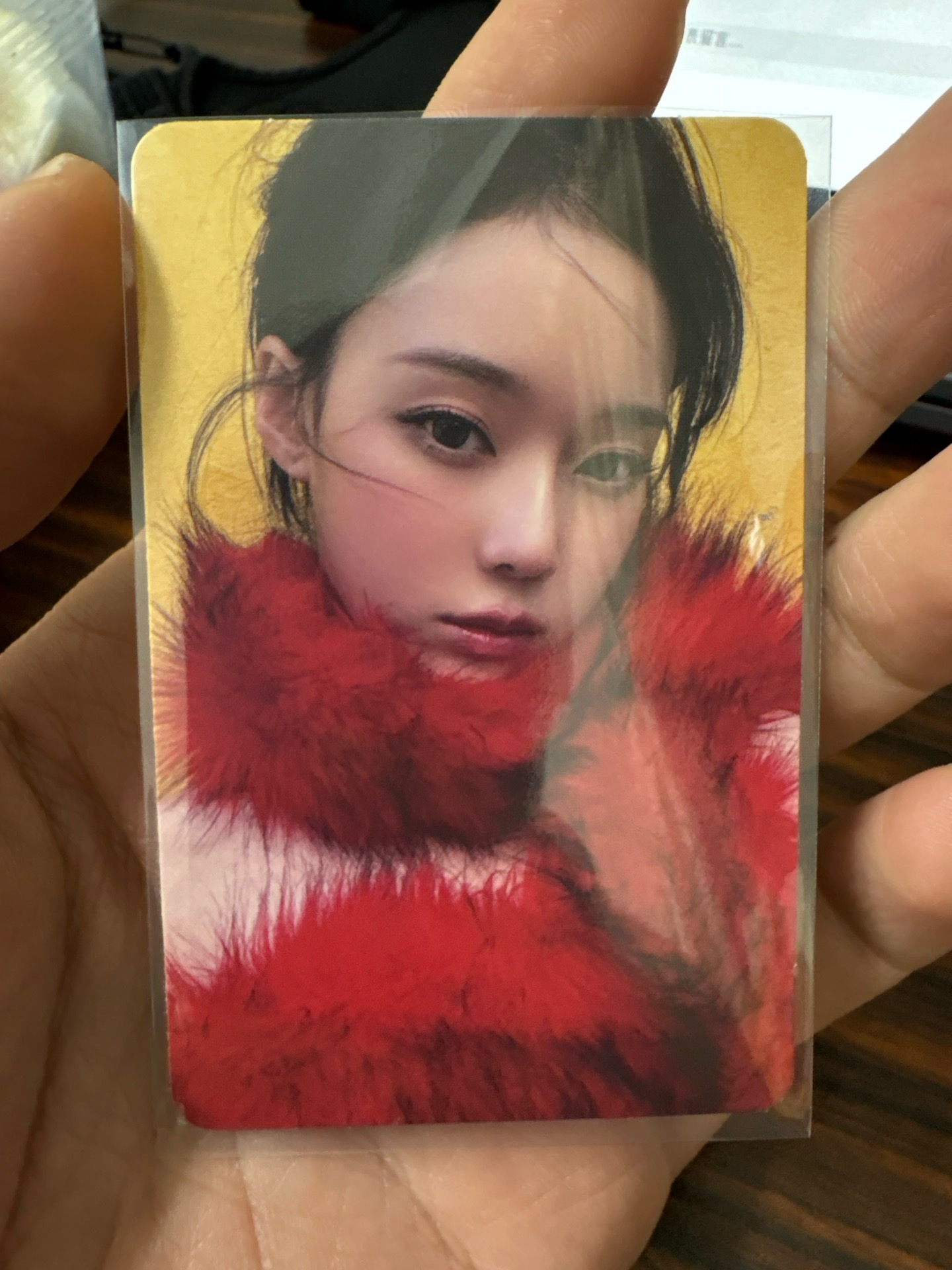 金冬天 紅毛衣冬 mini6 B版冬卡 rich man