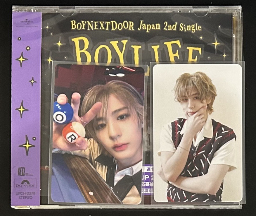 『BOYLIFE』通常盤 全專