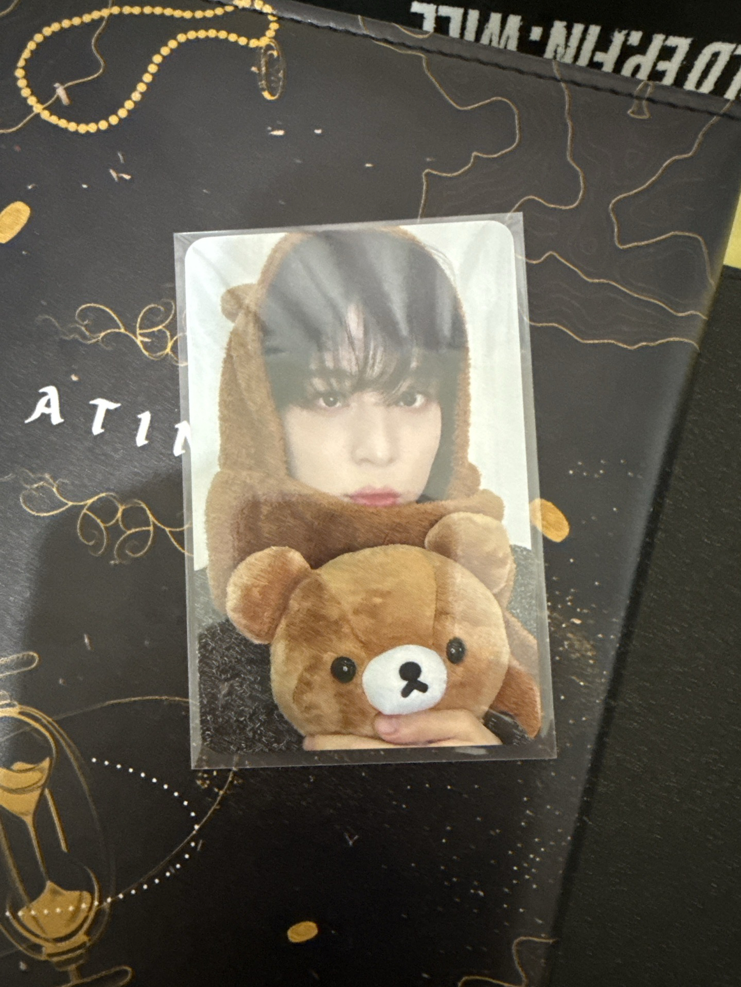 Ateez 丁潤浩 拉拉熊簽售卡