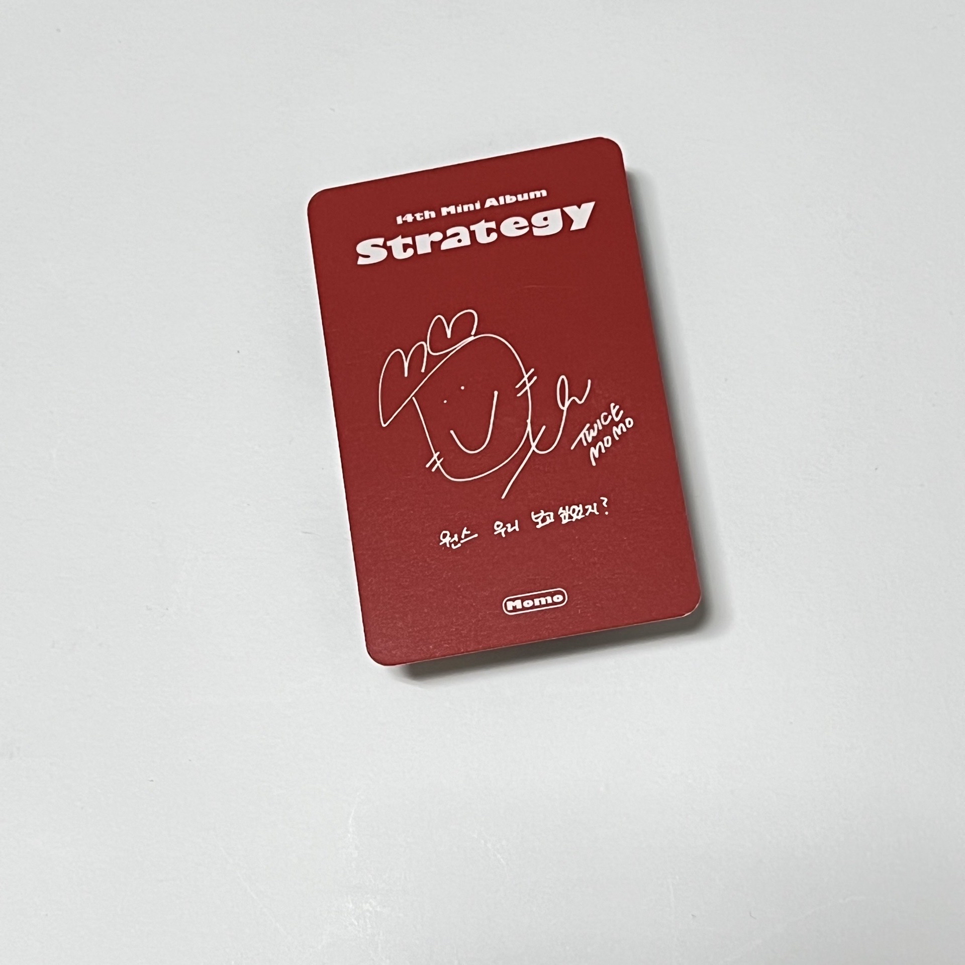 STRATEGY 專輯卡 