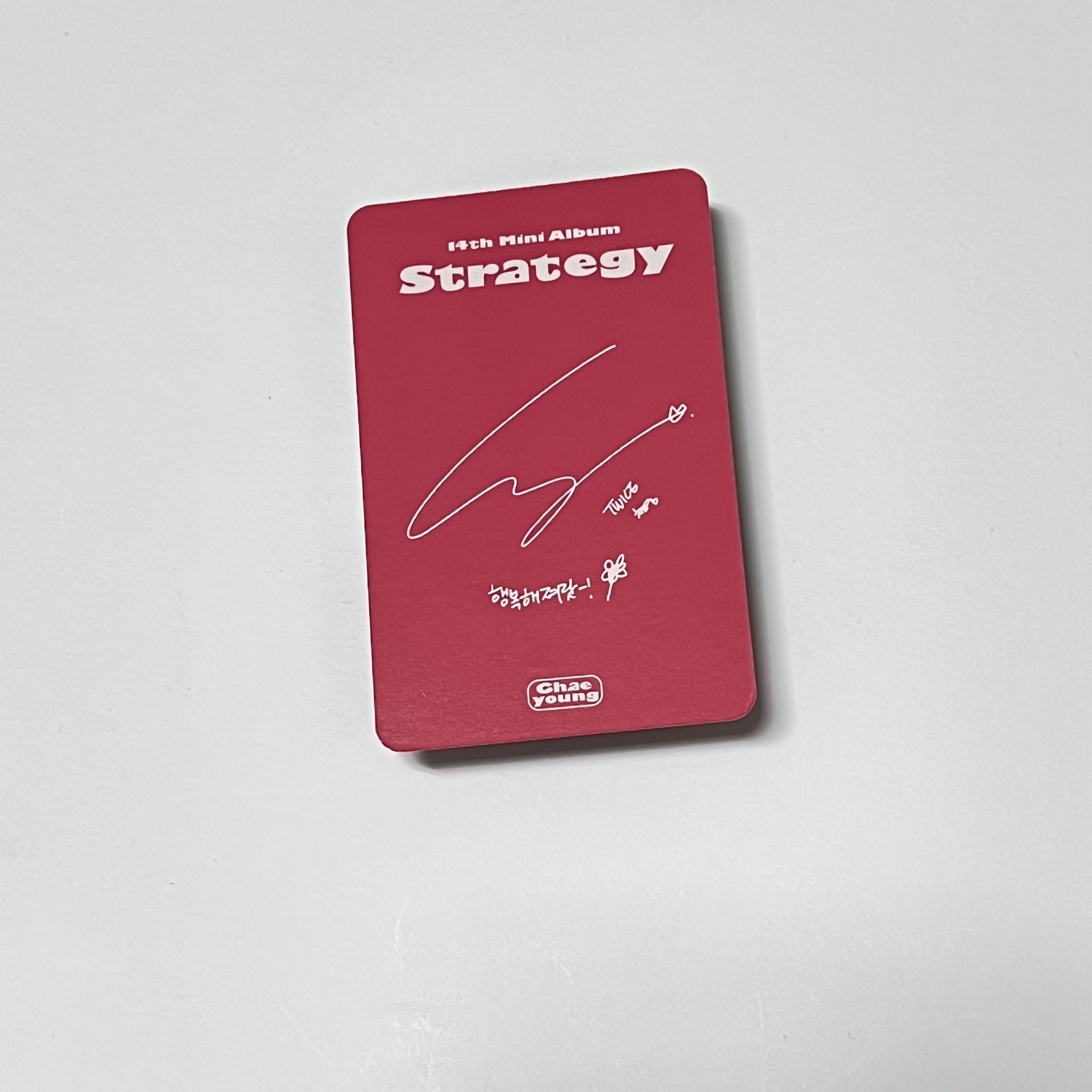 STRATEGY 專輯卡 
