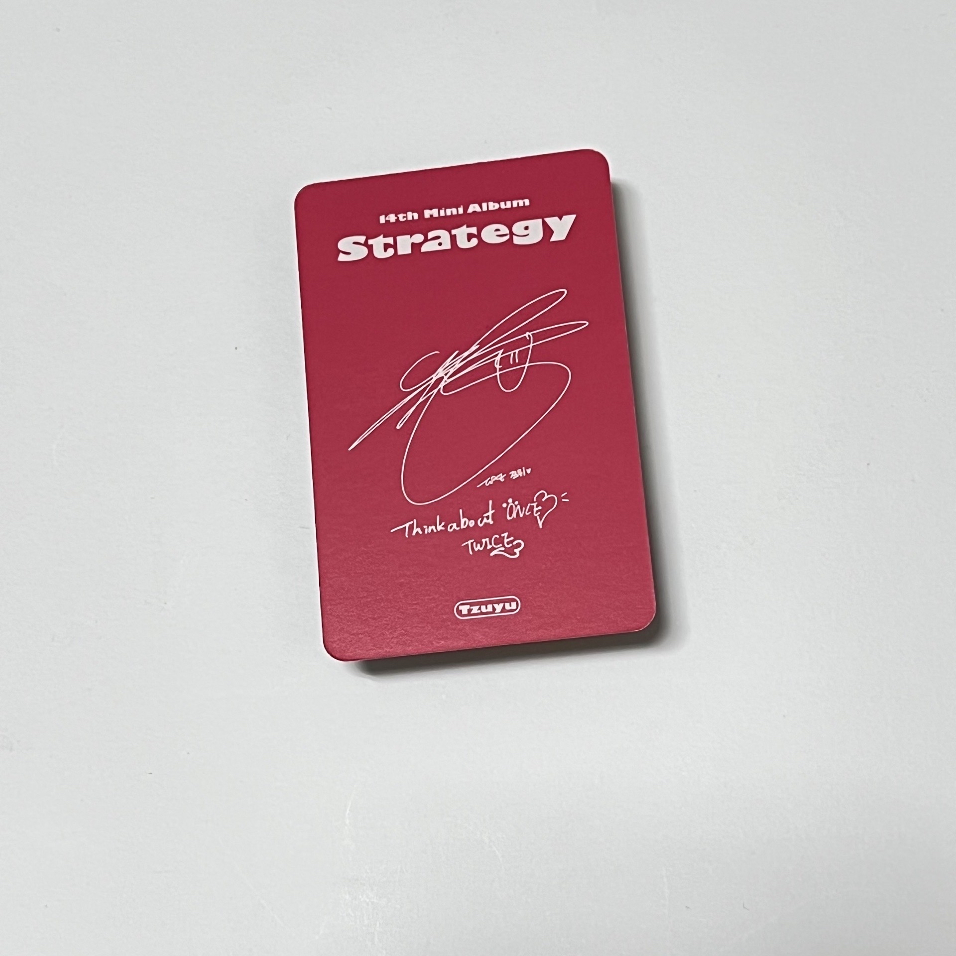 STRATEGY 專輯卡 