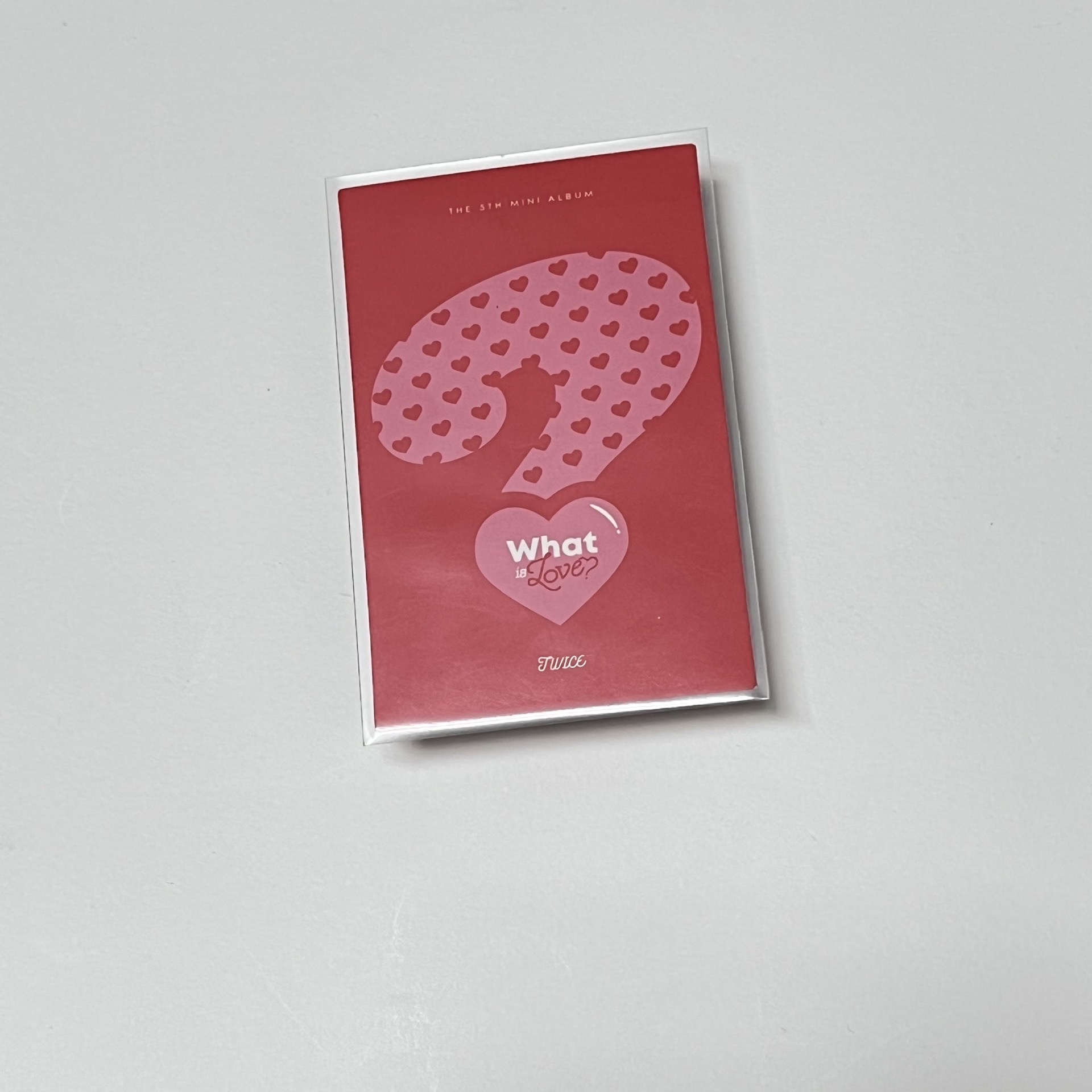 What is Love? 專輯卡 
