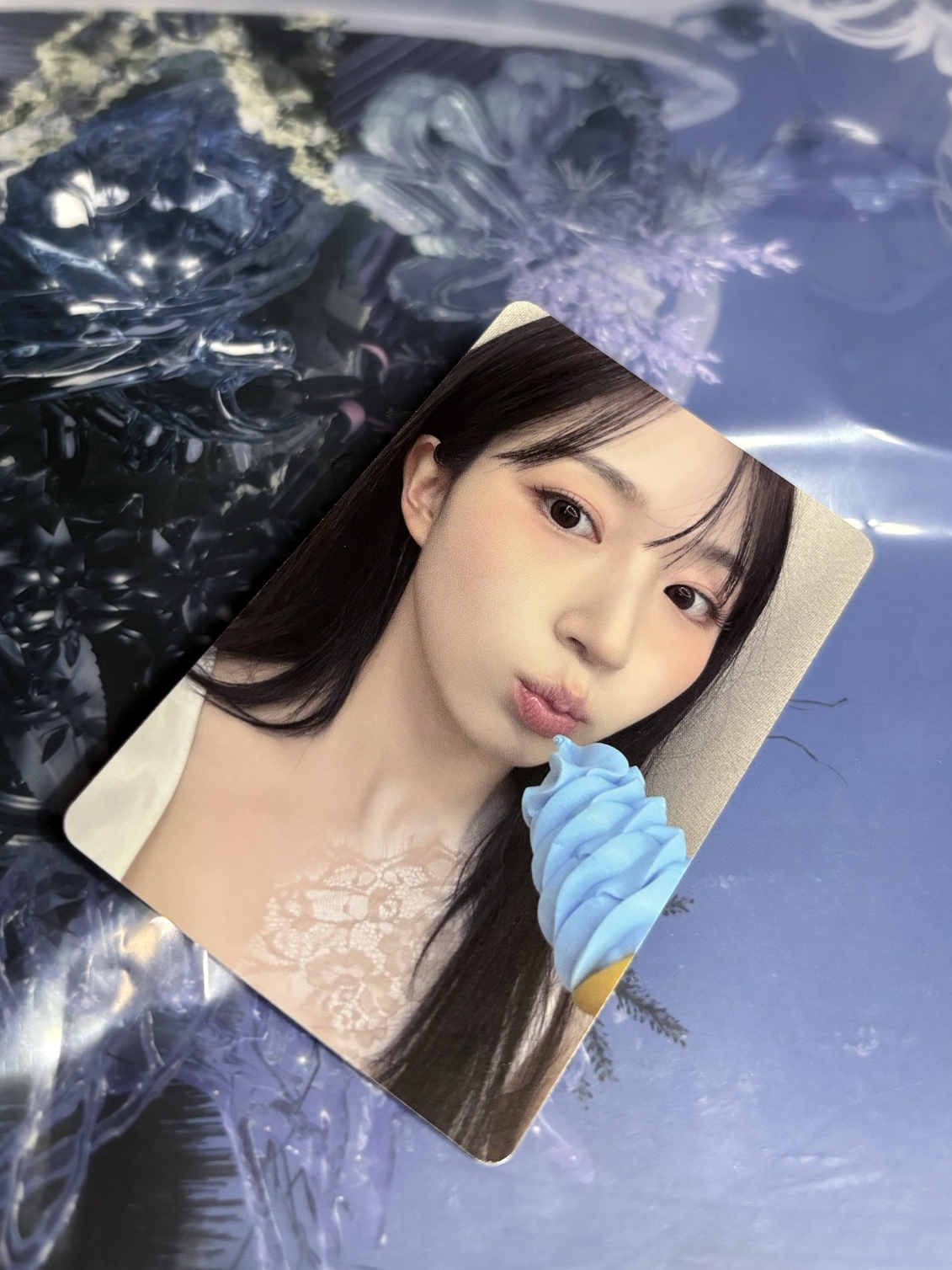 NMIXX BLUE VALENTINE電子專 冰淇淋卡 海嫄 