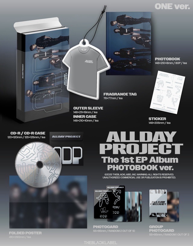 （預購）AllDay Project 1st EP寫真書版專輯