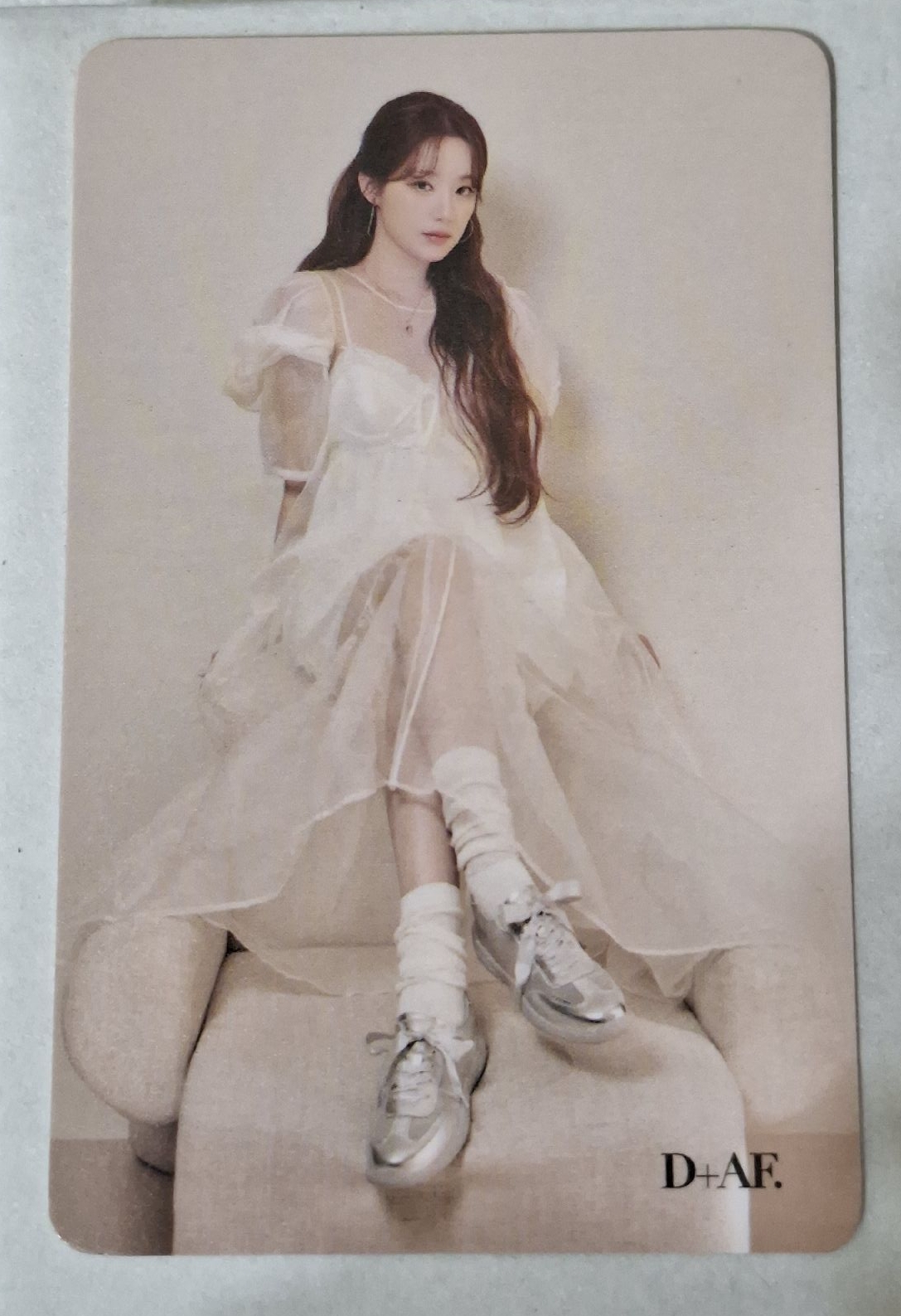 I-DLE Shuhua D+AF 代言卡