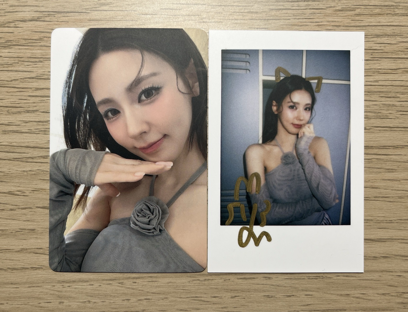 拍立得+雜誌卡（灰）