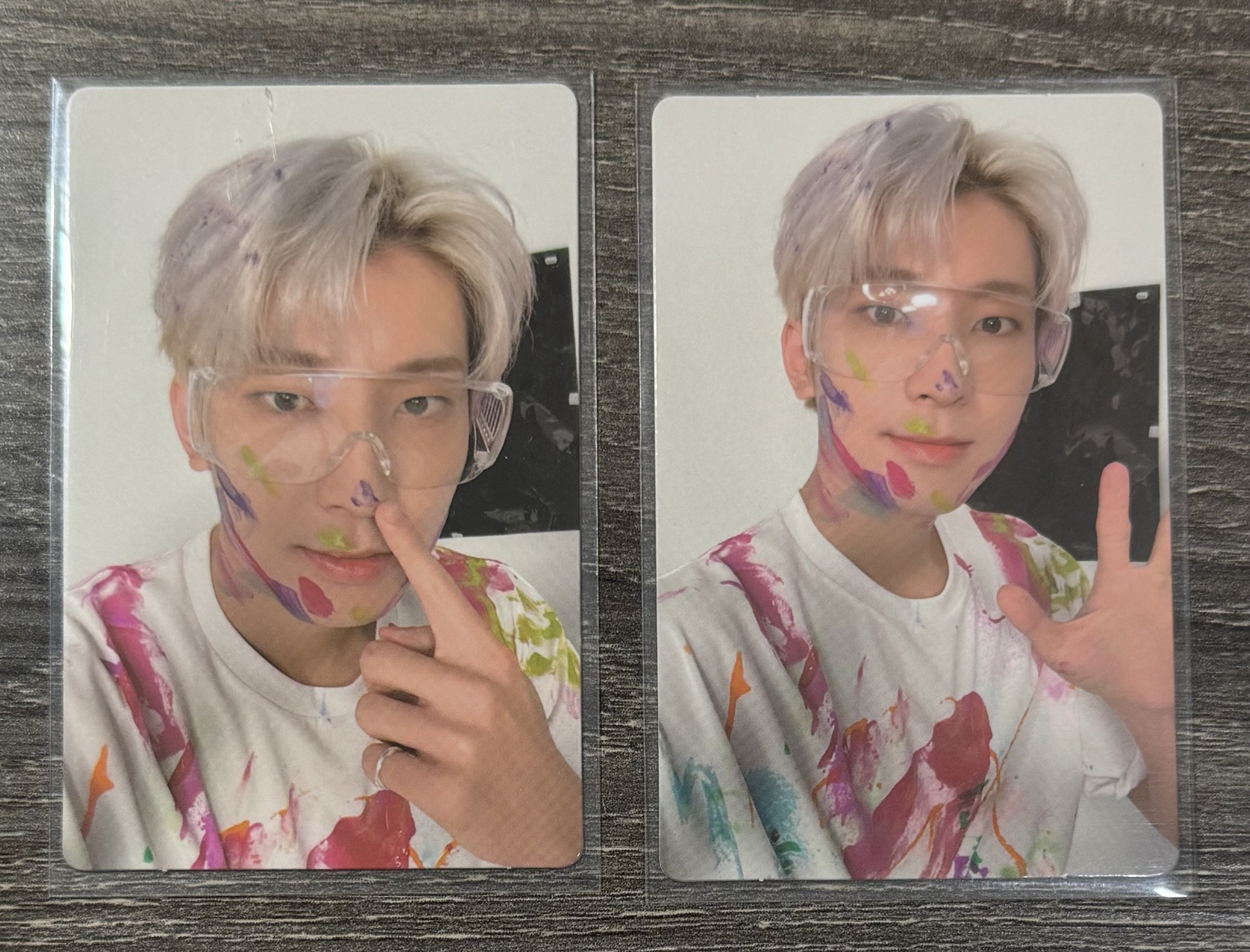 SEVENTEEN 正規四 油彩專卡 圓佑 2張/組