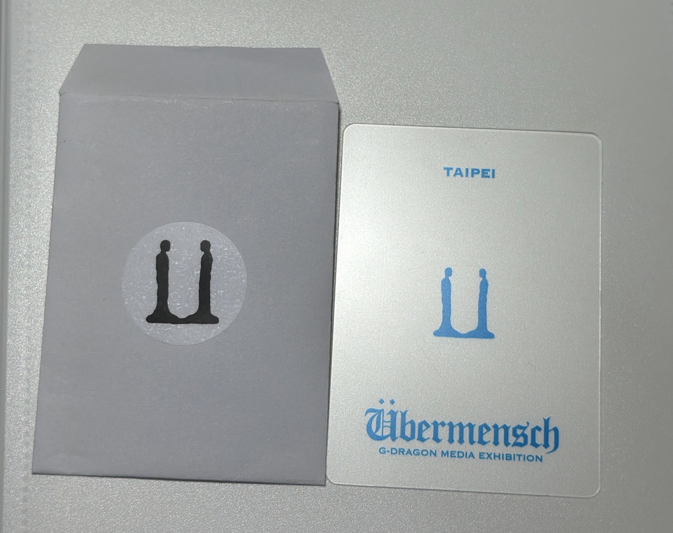 GD 101展覽入場透卡 藍