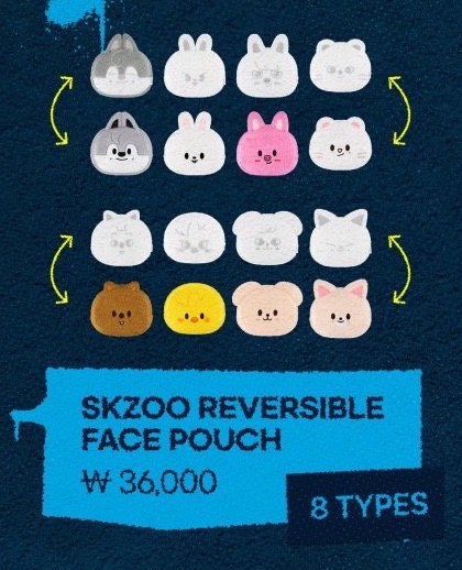 [非現] celebrATE 雙面化妝包 菲 玟