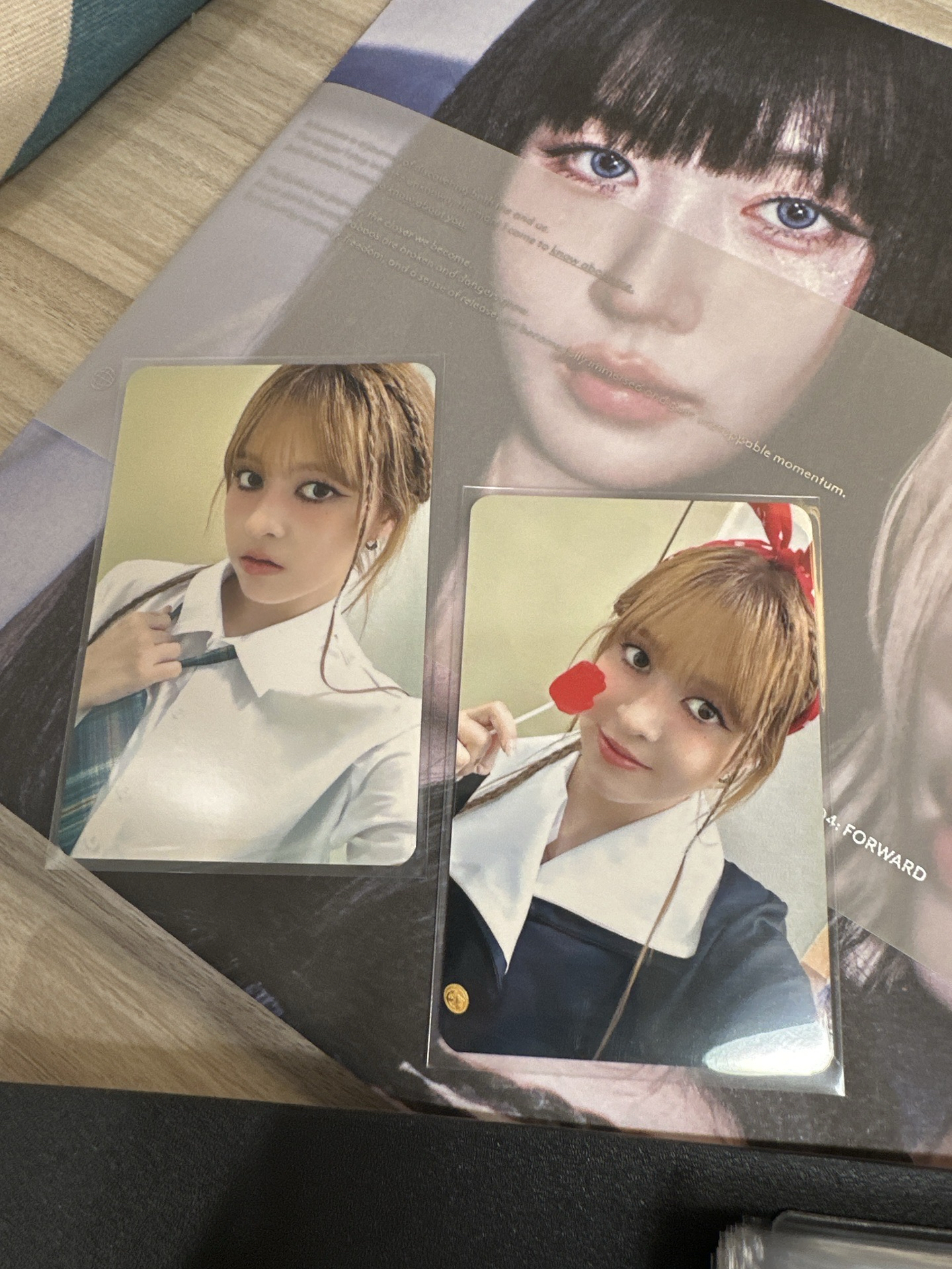 ms 線上 5.0 簽售卡 綠校服 復古校服