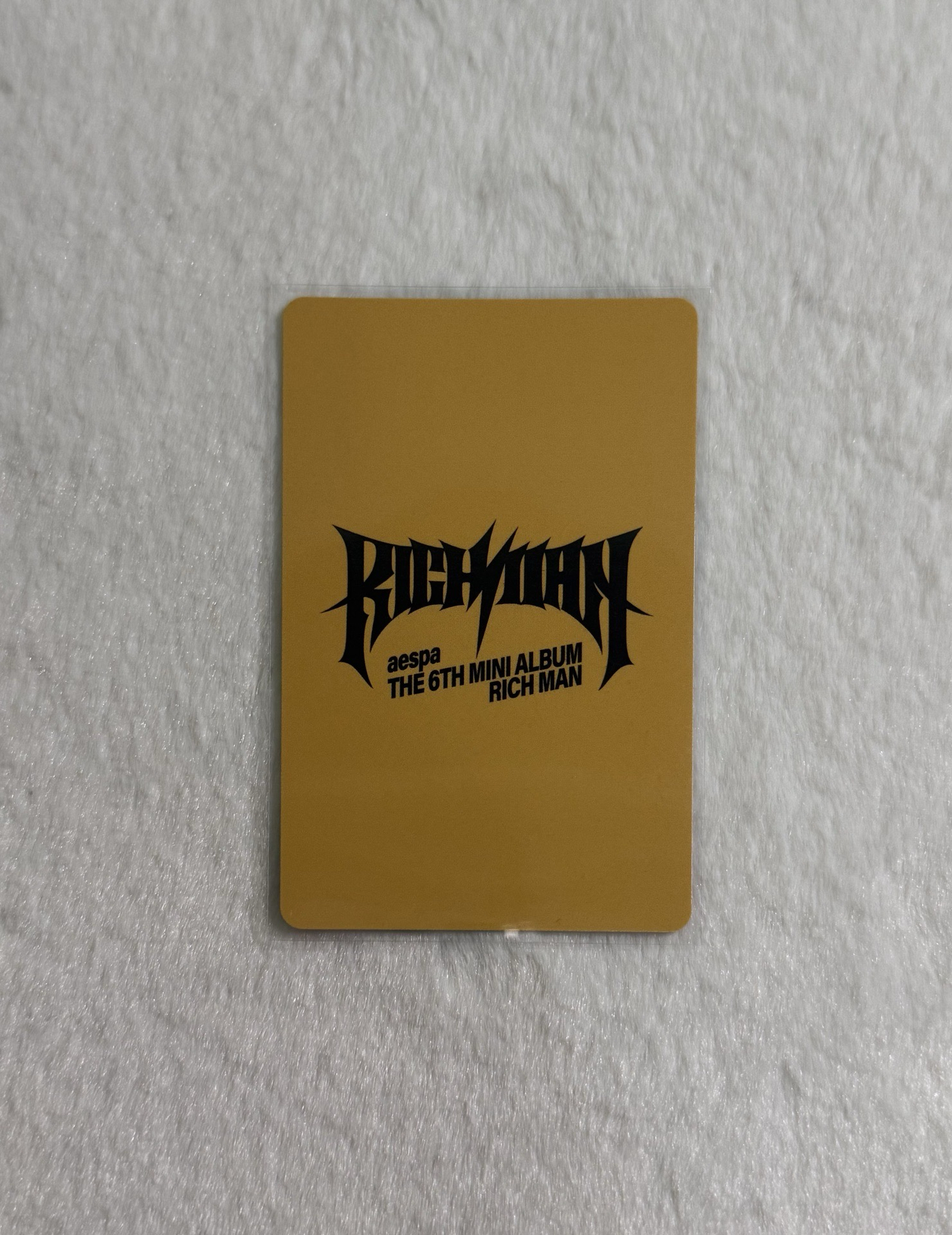 Rich Man 泡泡摩奇 幸運卡 柚