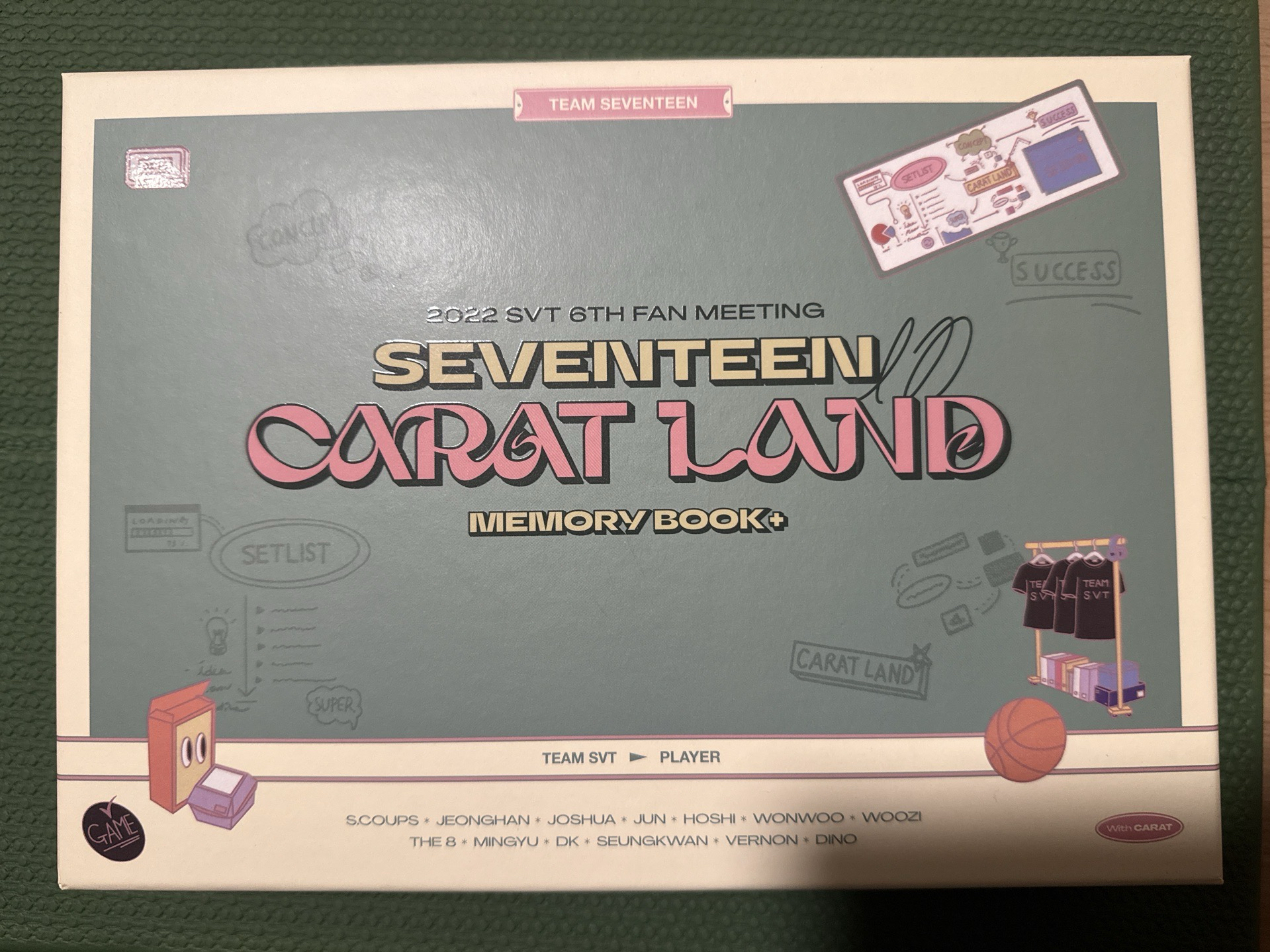 現貨 無數位卡 2022 SEVENTEEN in CARAT LAND 克拉島回憶錄 數位版 