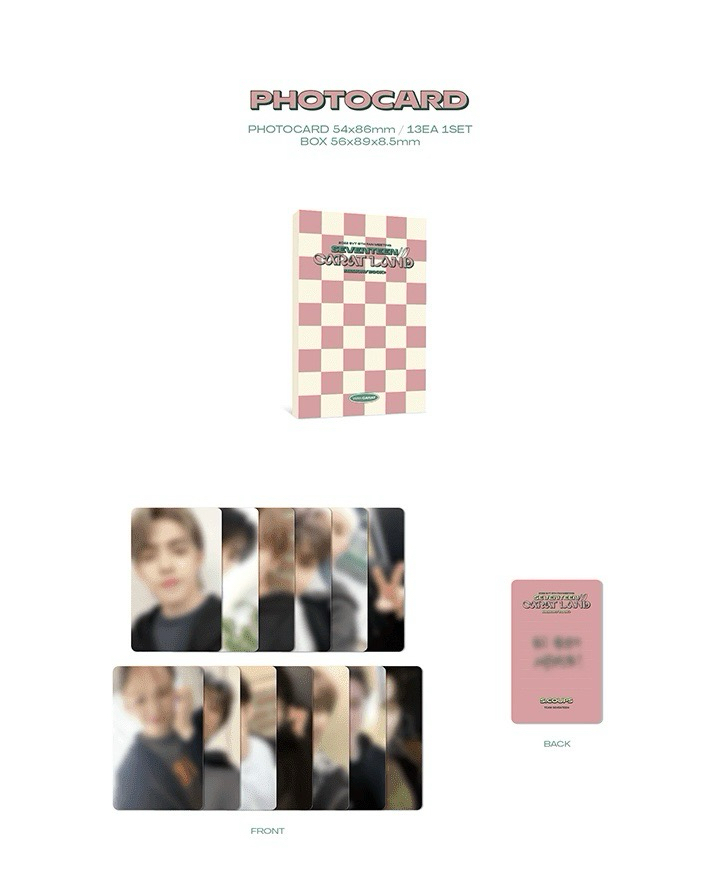 現貨 無數位卡 2022 SEVENTEEN in CARAT LAND 克拉島回憶錄 數位版 