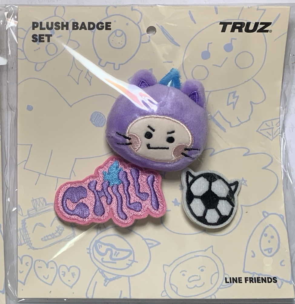 🦔（右）chilli徽章組