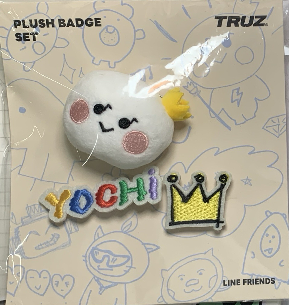 🐯（左）yochi徽章組