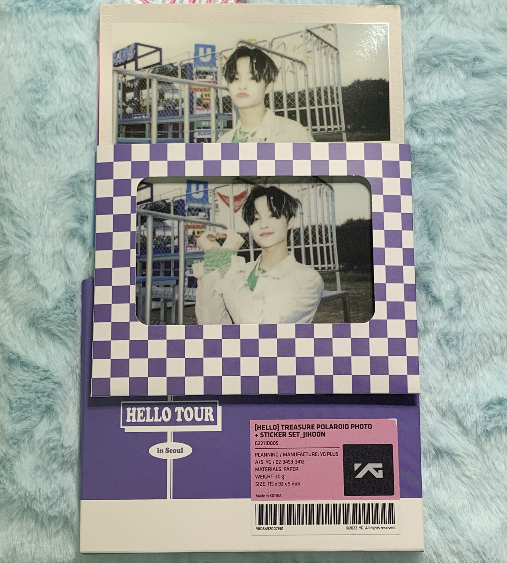 treasure JIHOON hello tour 拍立得組