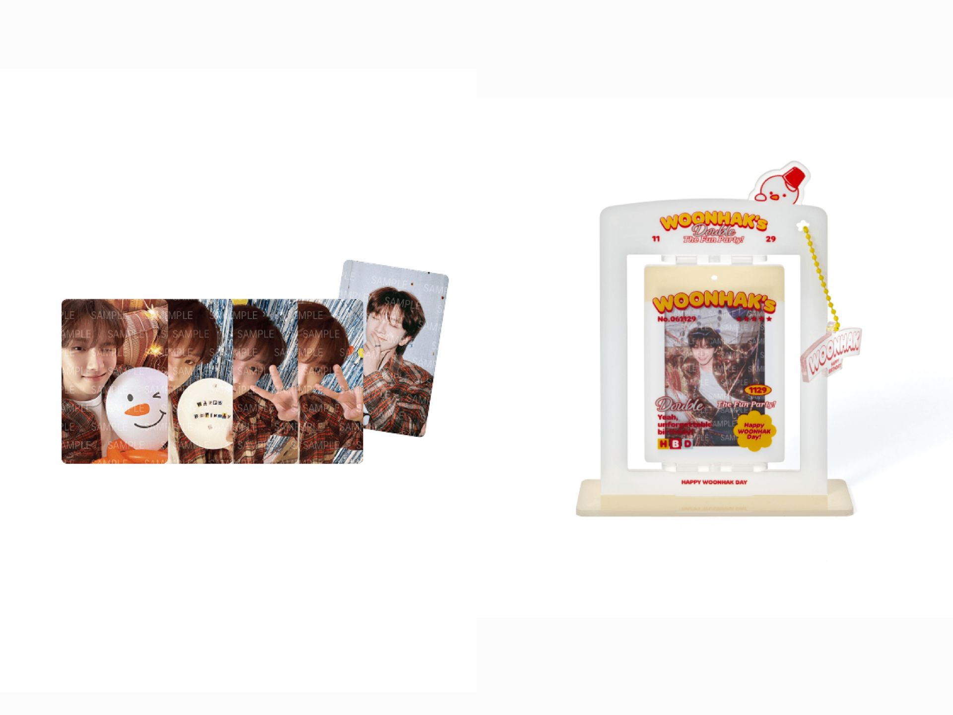 雲鶴生日立牌組+生日小卡固配4張