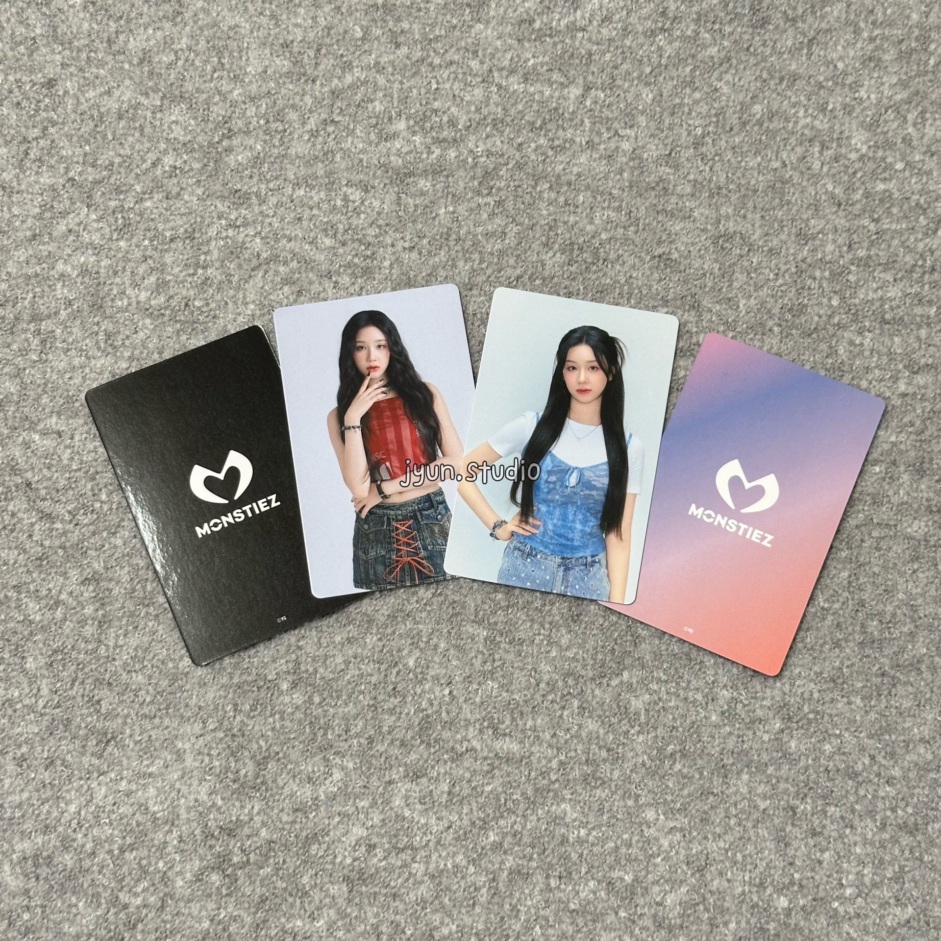 Hello Monsters日巡 FC限定官拍小卡 (A/B款)