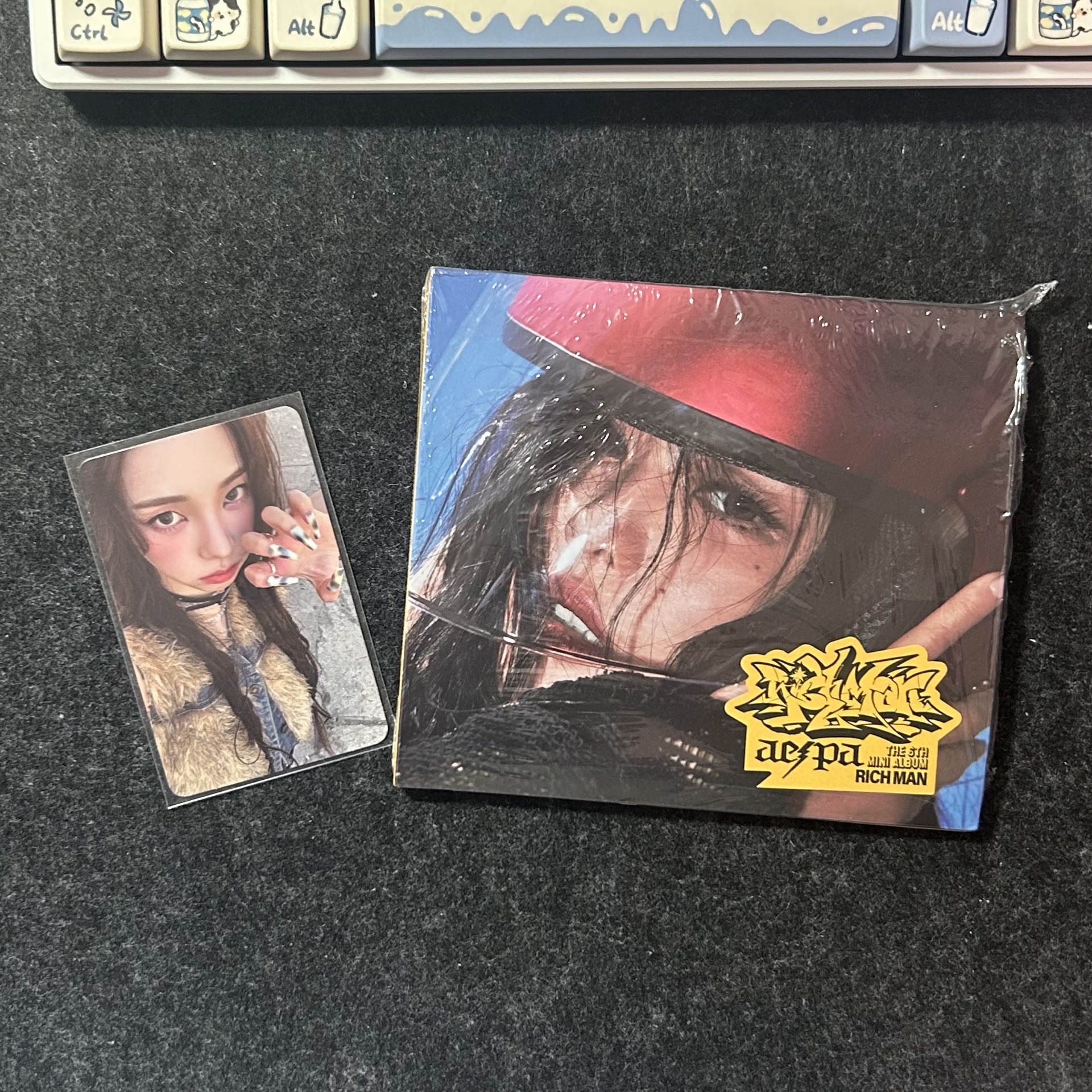 aespa RichMan  BURST Ver. 柚專卡 寧封空專