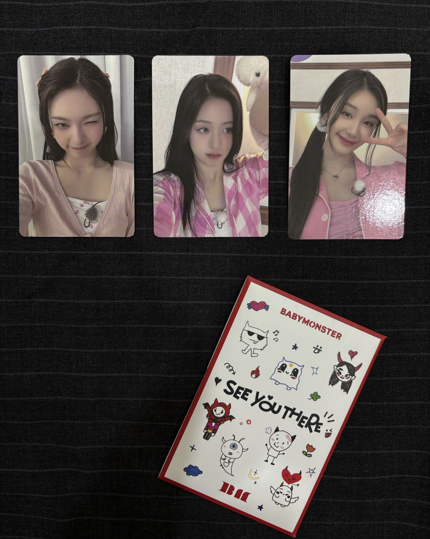 BABYMONSTER 睡衣卡