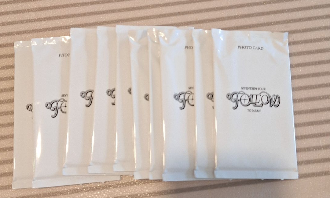 [最低價]Seventeen follow to japan卡包10包