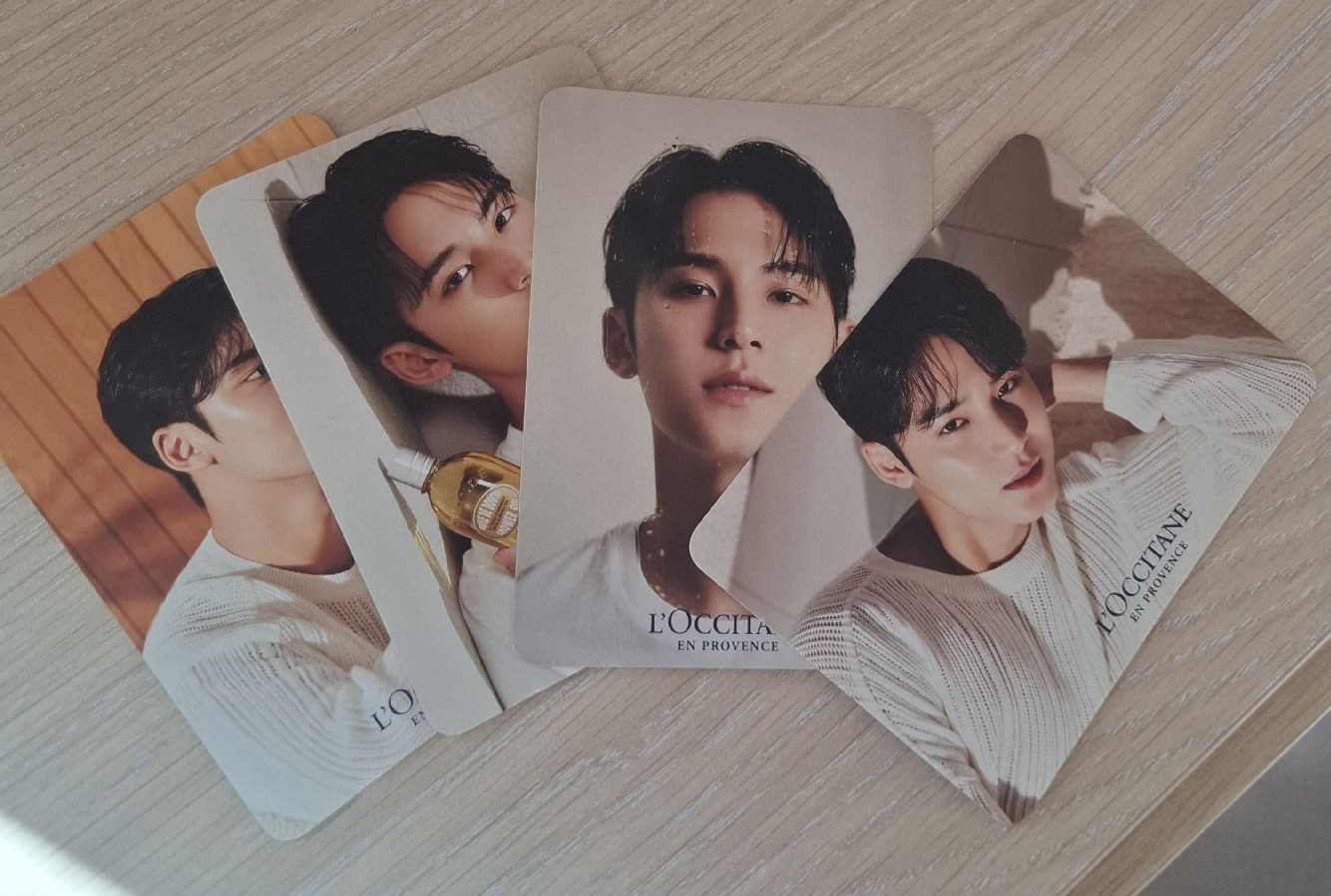 藍格子比耶奎（送歐舒丹小卡一套）