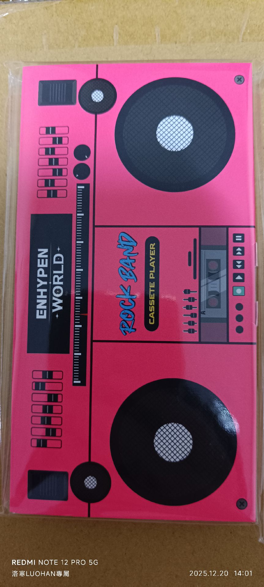 搖滾樂團主題卡盒（訓