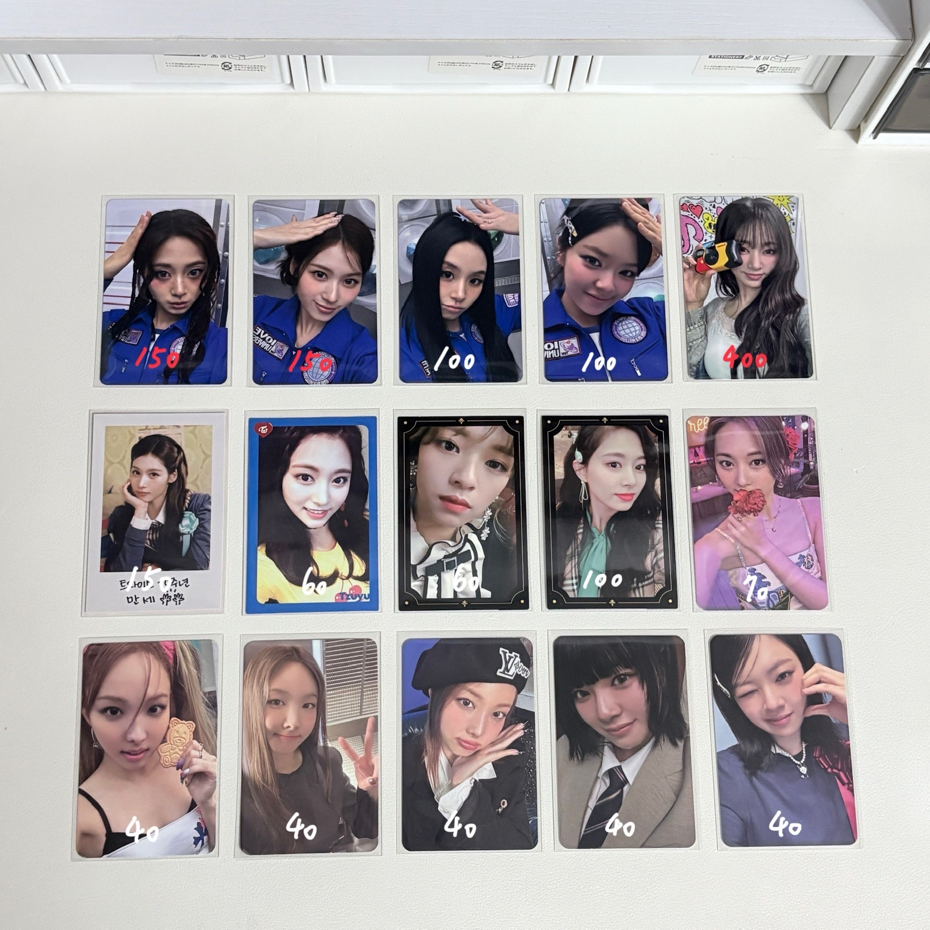 TWICE 小卡