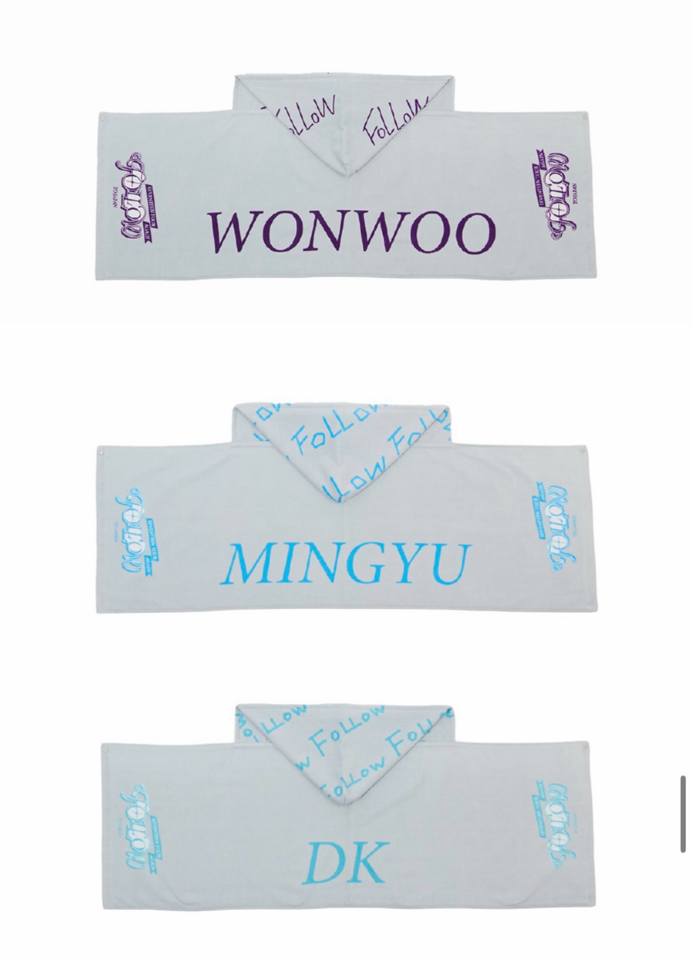 FOLLOW AGAIN毛巾帽 圓奎碩