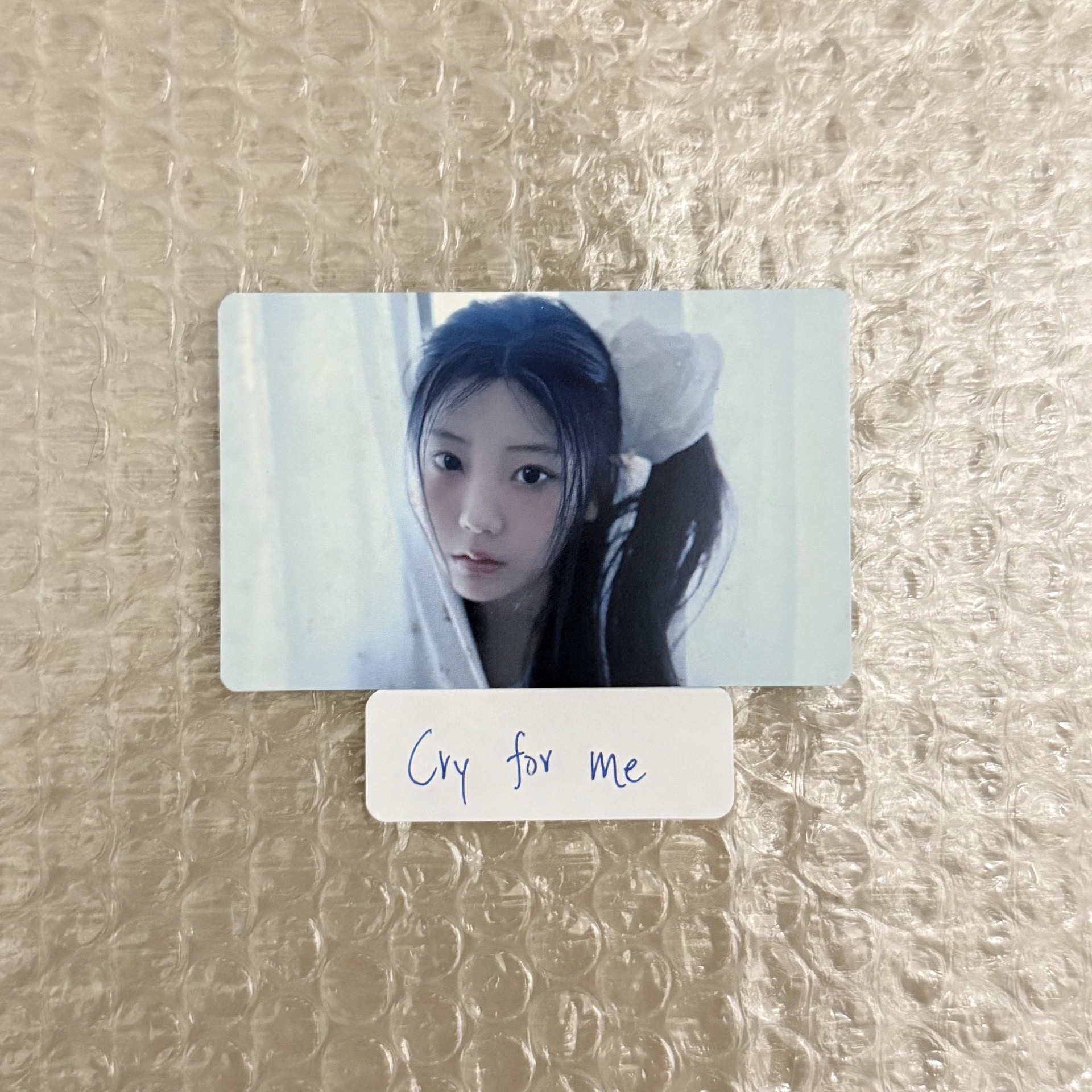 【非現可直拍】illit Wonhee 日專Tsutaya預售卡